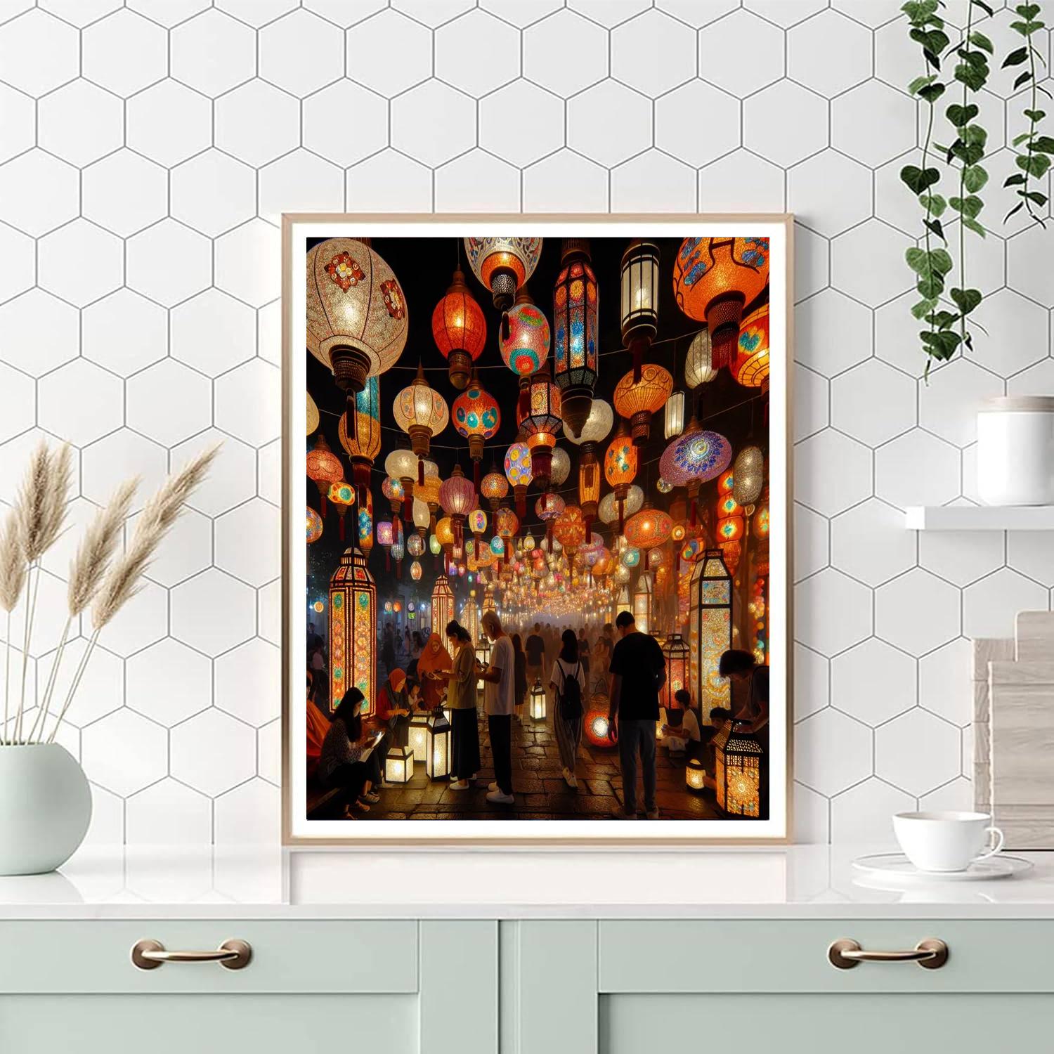 The Lotus Lantern Festival Paint By Numbers