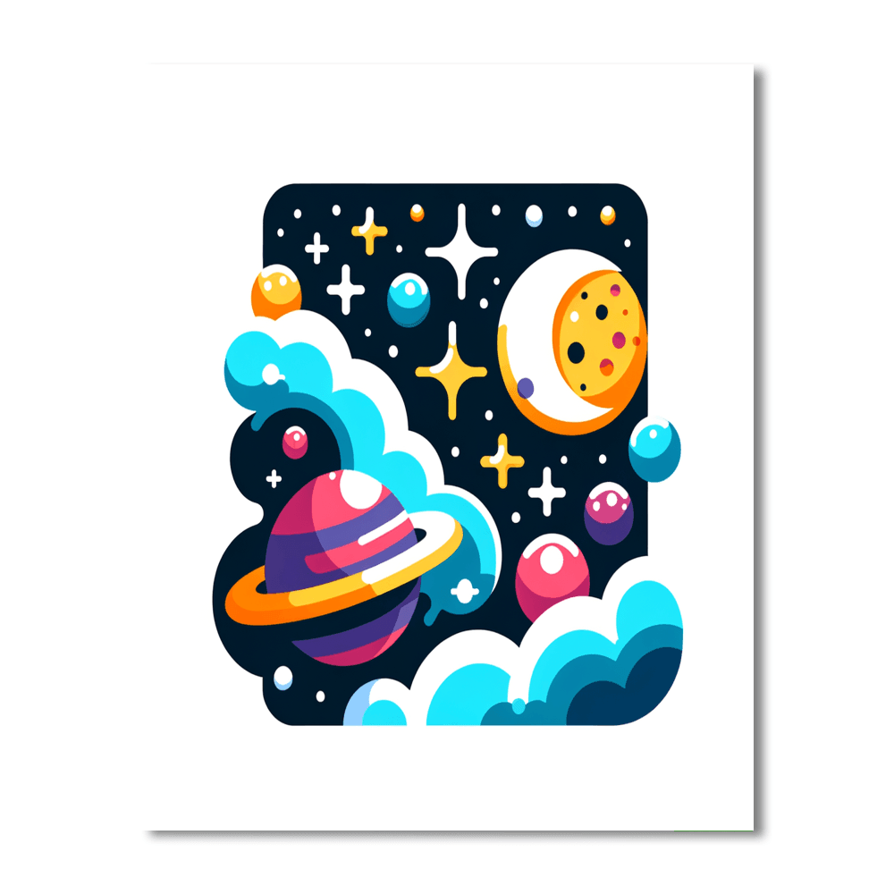 Galaxy Adventures Paint By Color