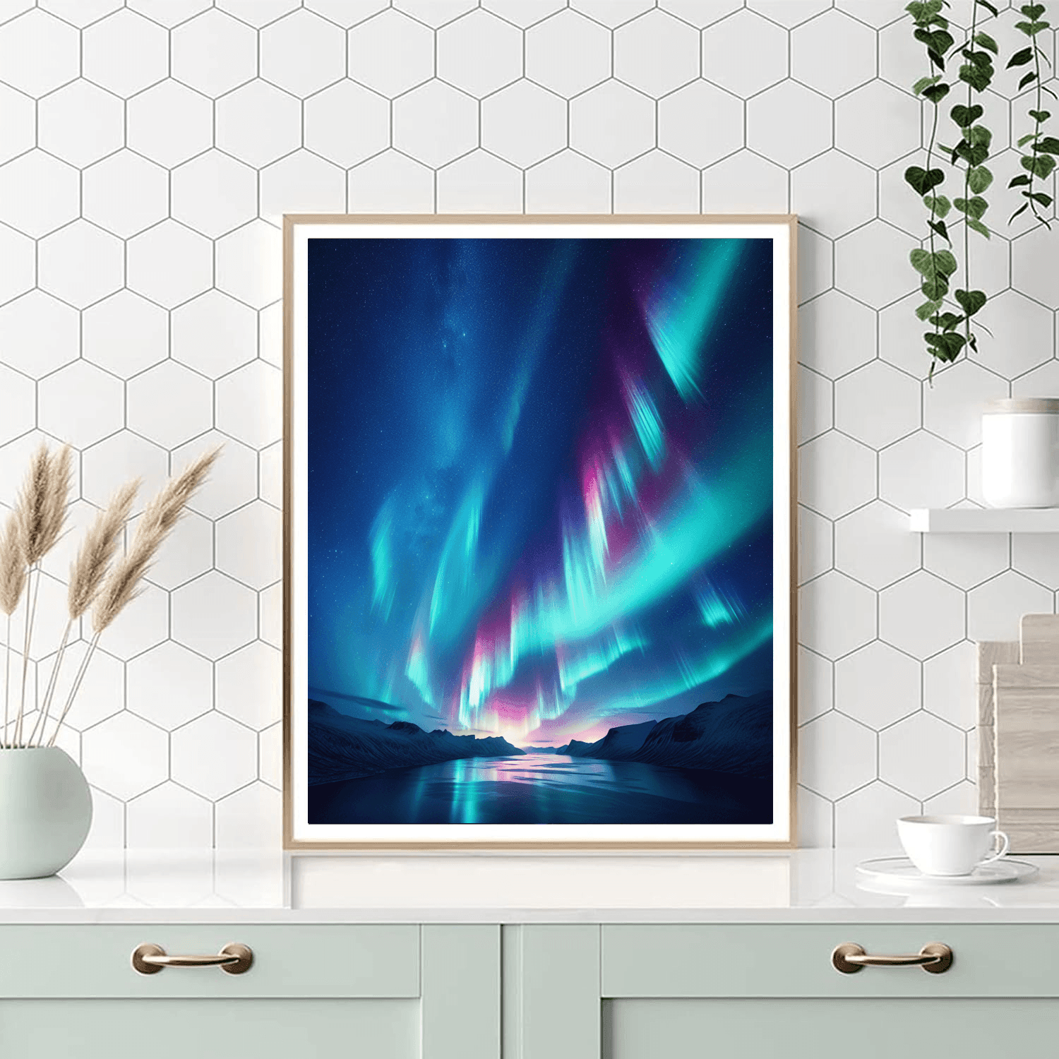 Aurora Borealis Dream Painting By Numbers Kit