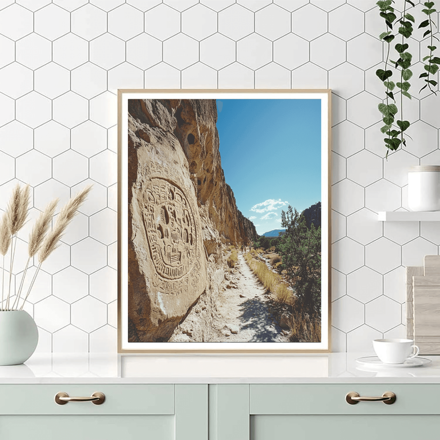 Bandelier National Monument - New Mexico Paint By Numbers Kits