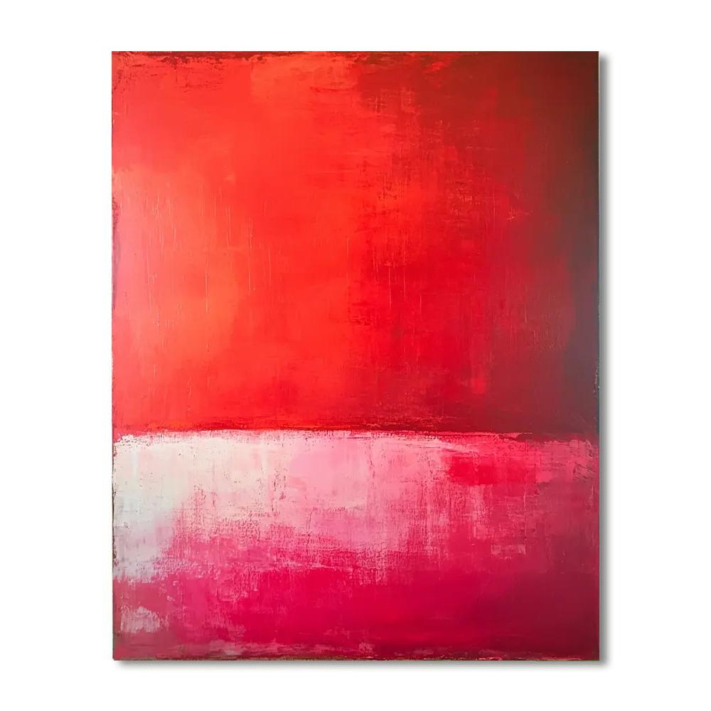Mark Rothko Inspired Pulse Of Life  Numbered Painting Kits