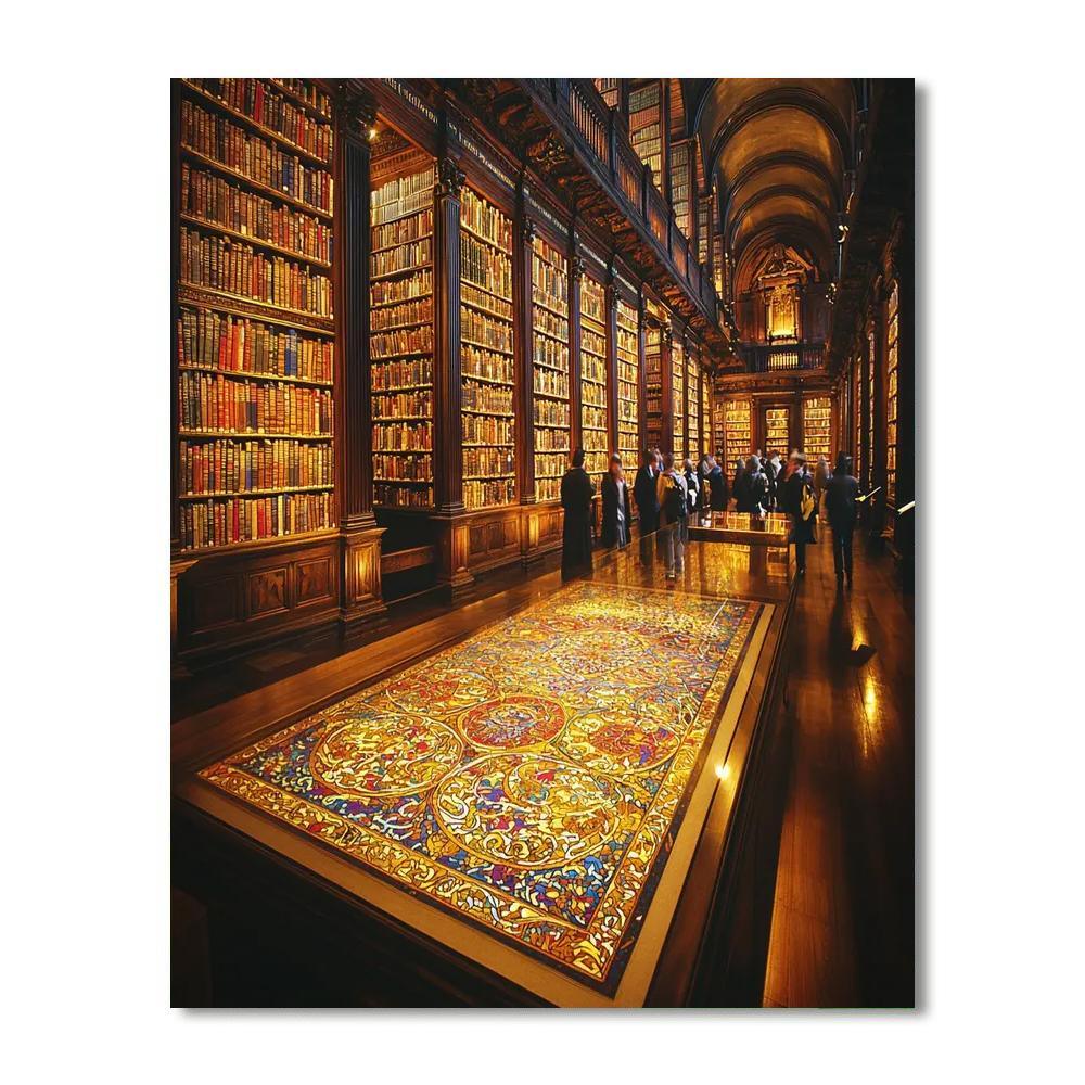 The Book Of Kells Painting Number Kit