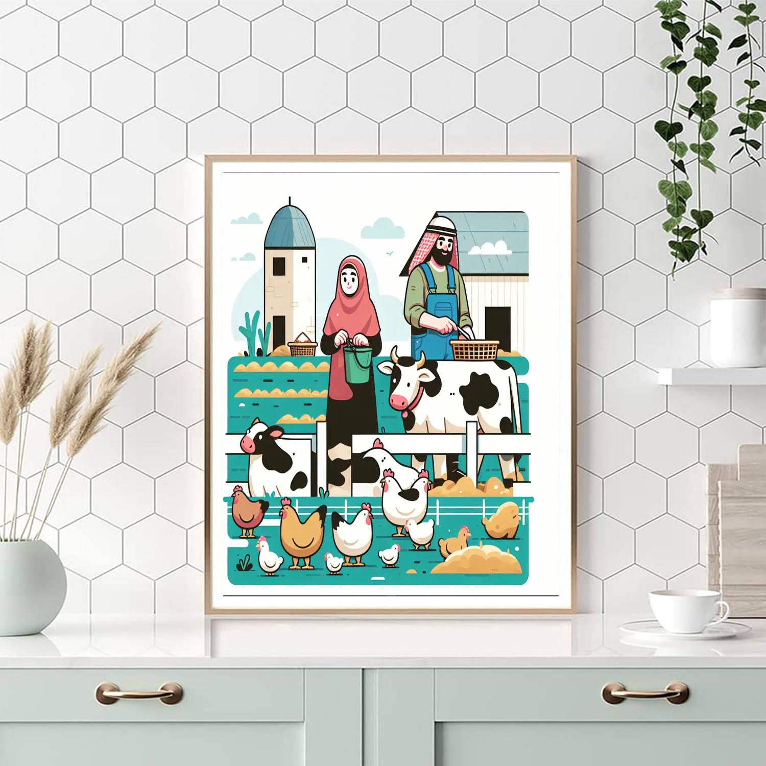 Farm To Table Journey Paint By Number