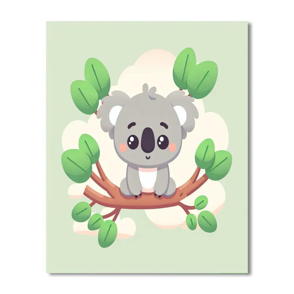 Adventurous Koala Journey Paint By Numbers