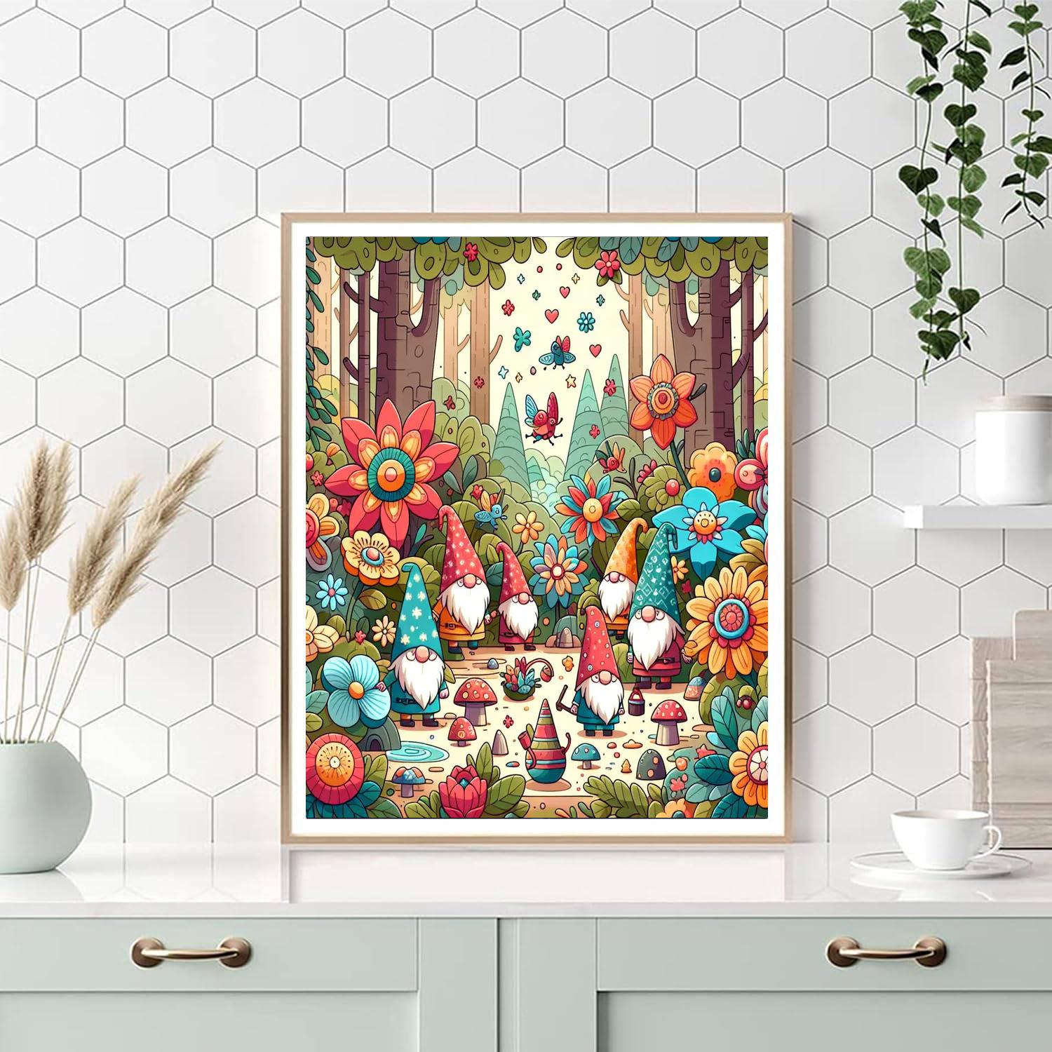 Adventure In Enchanted Forest Numbered Painting Kits