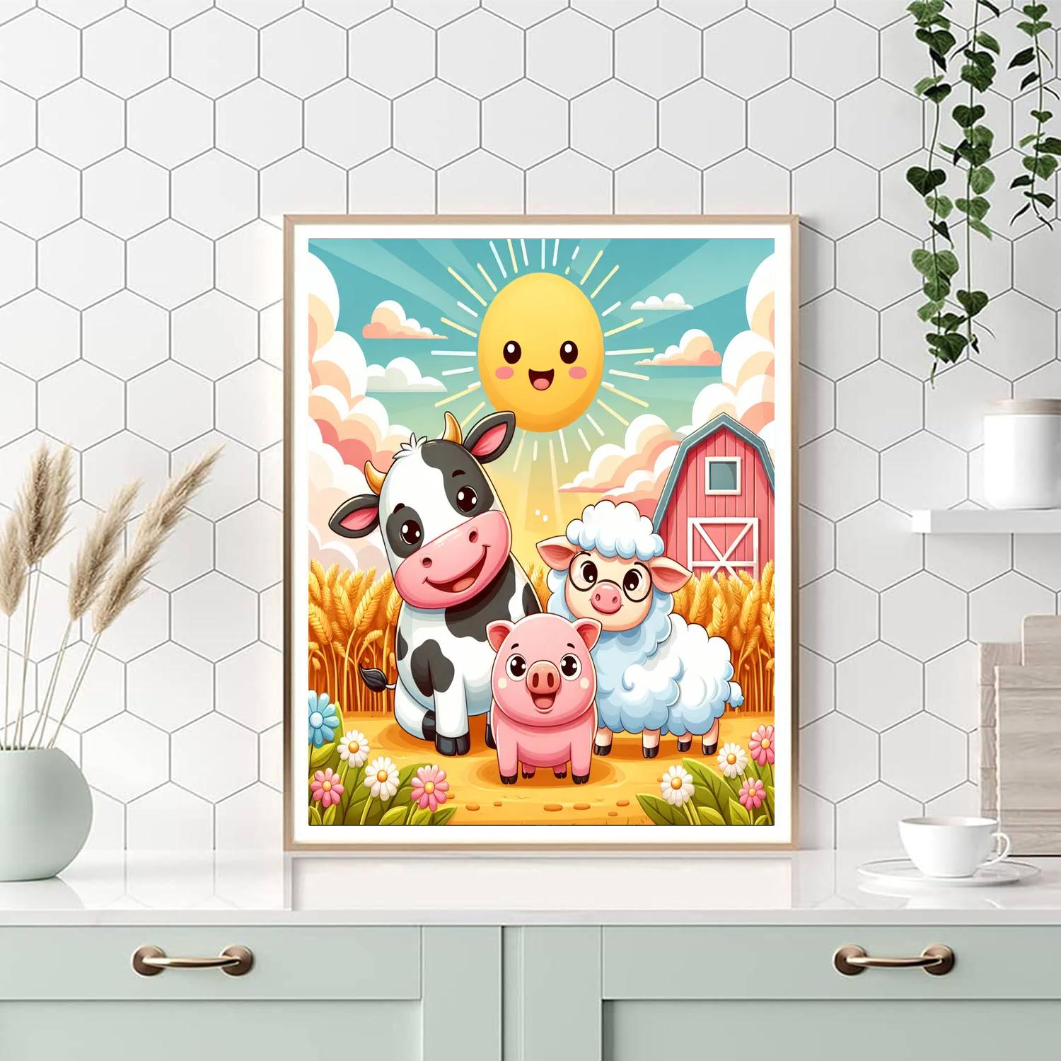 Fun Farm Adventures Paint By Number