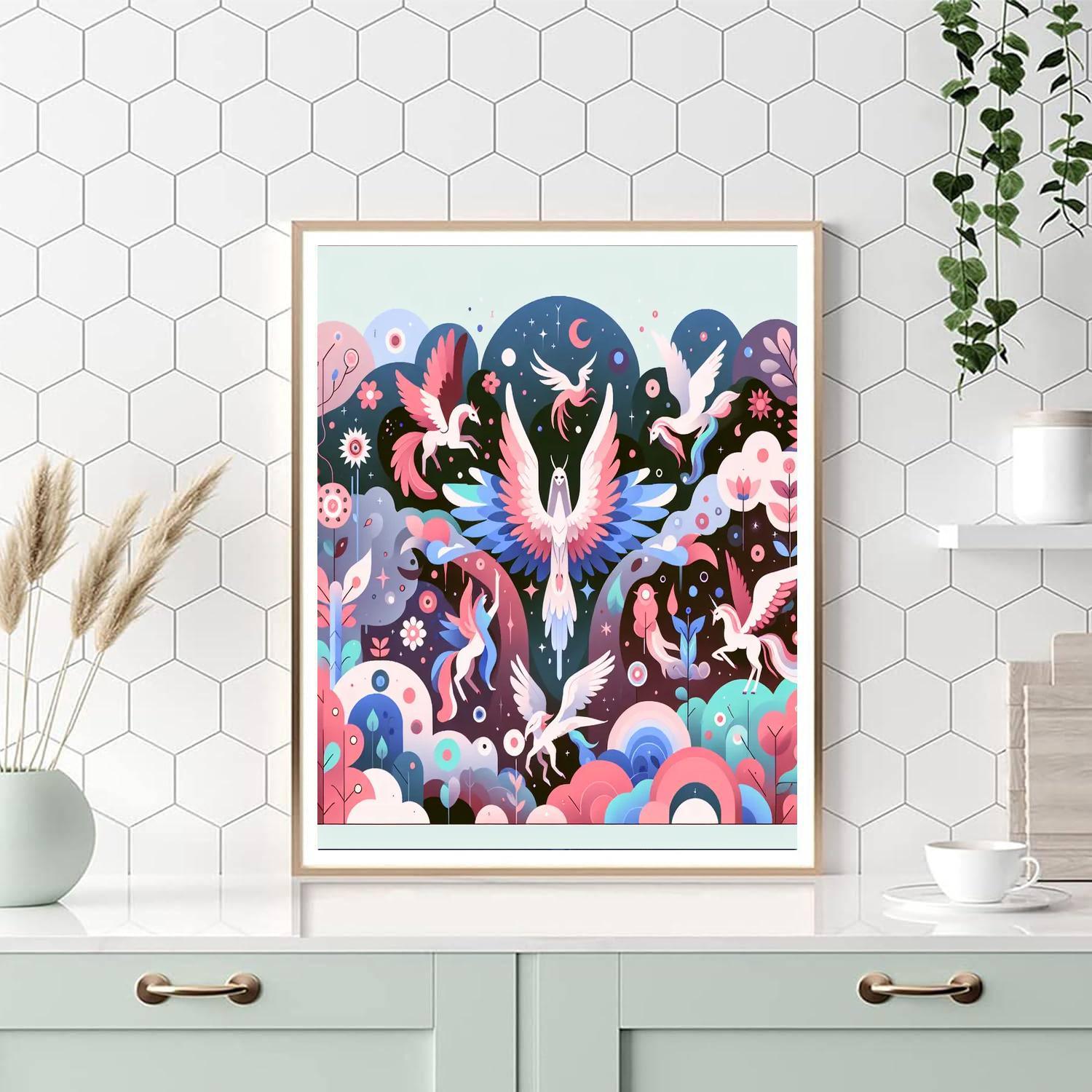Fabulous Fairy Kingdom Number Painting