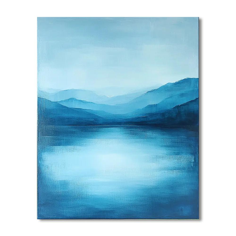 Mark Rothko Inspired Veil Of Tranquility  Painting Number Kit