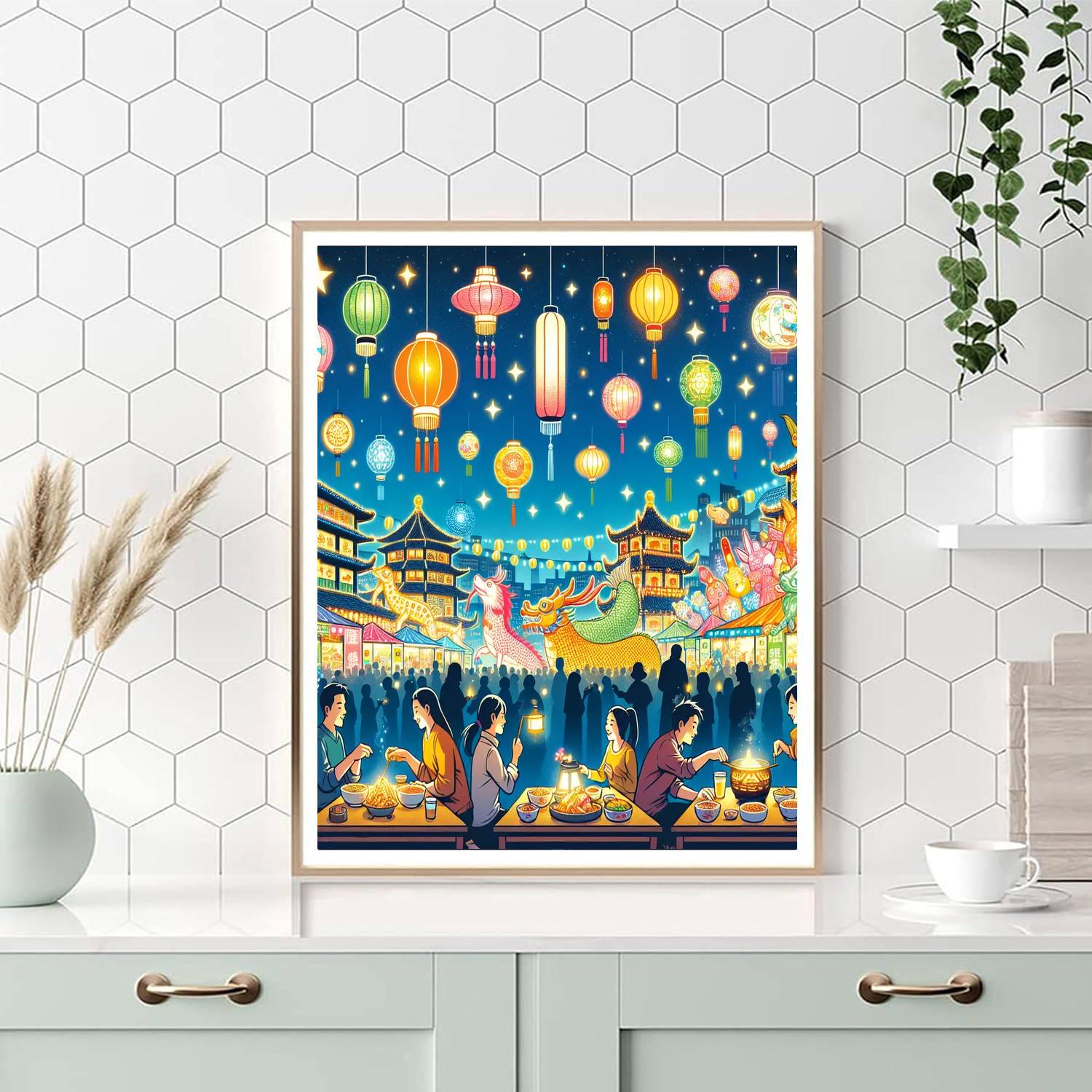 Taiwan Lantern Festival - Taichung Painting Number Kit