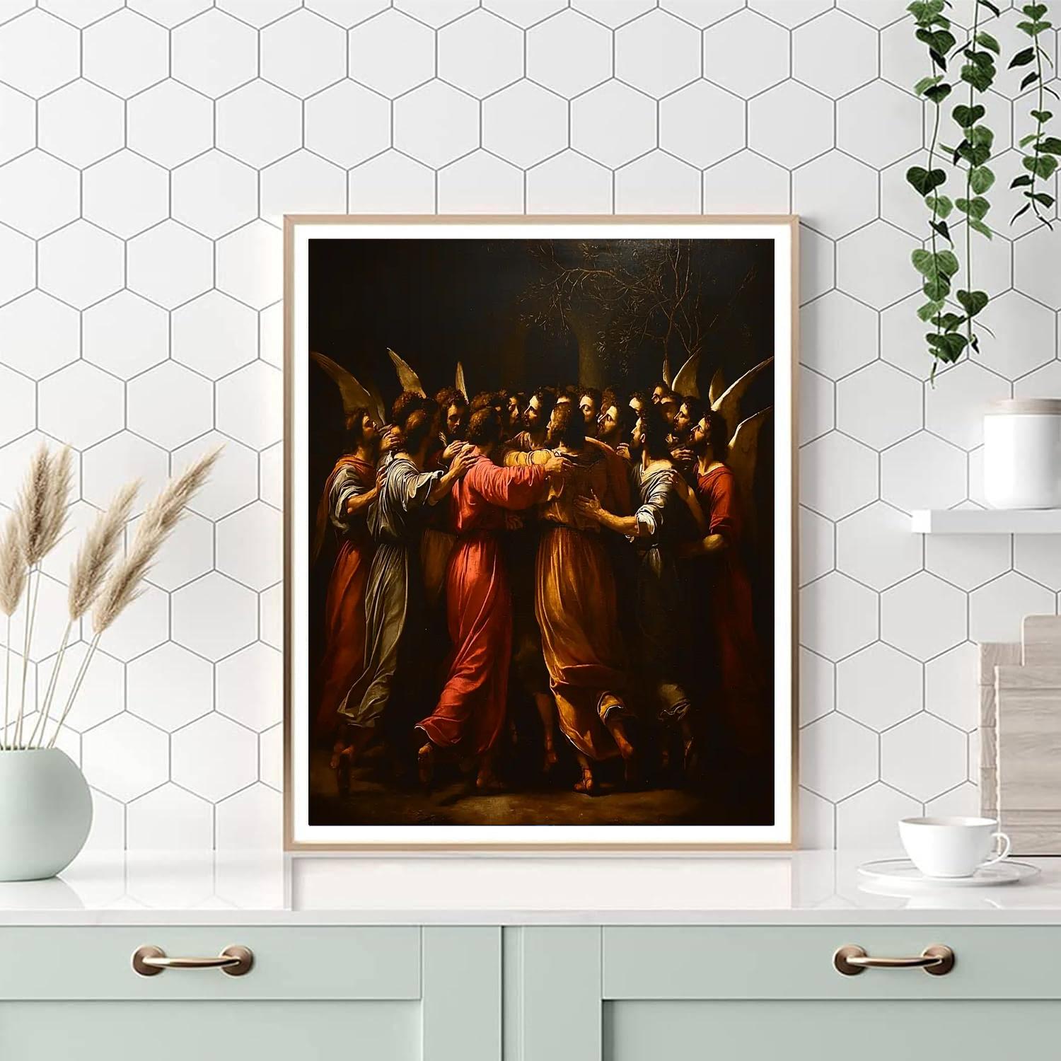 Caravaggio Inspired Radiance Of Emotion  Paint By Numbers Kits