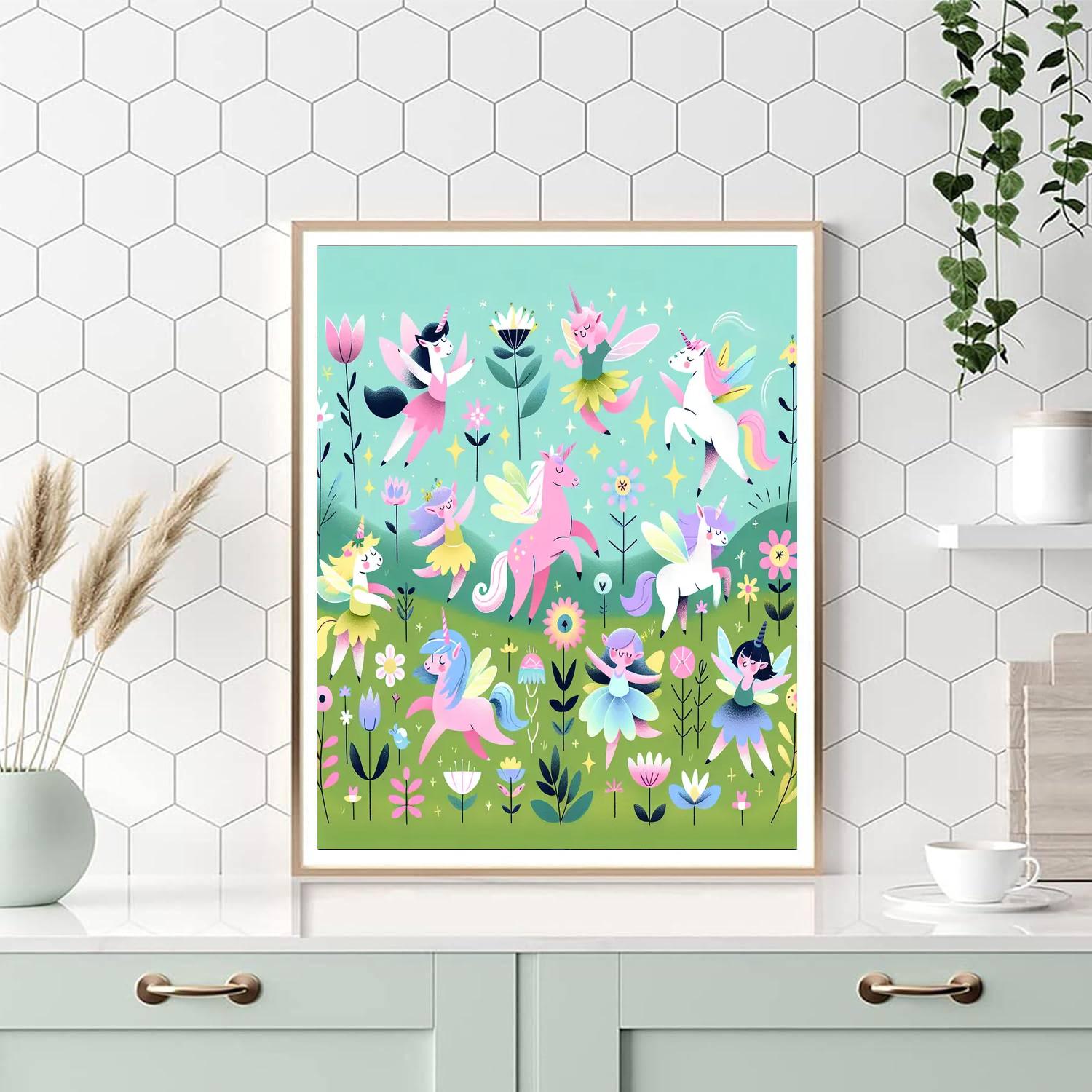 Enchanted Meadow Dance Painting By Numbers Kit