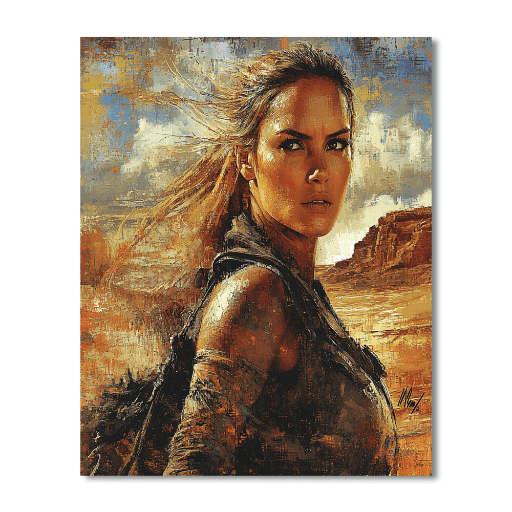 Charlize Theron: The Fearless Queen Of Action Paint By Numbers Kits