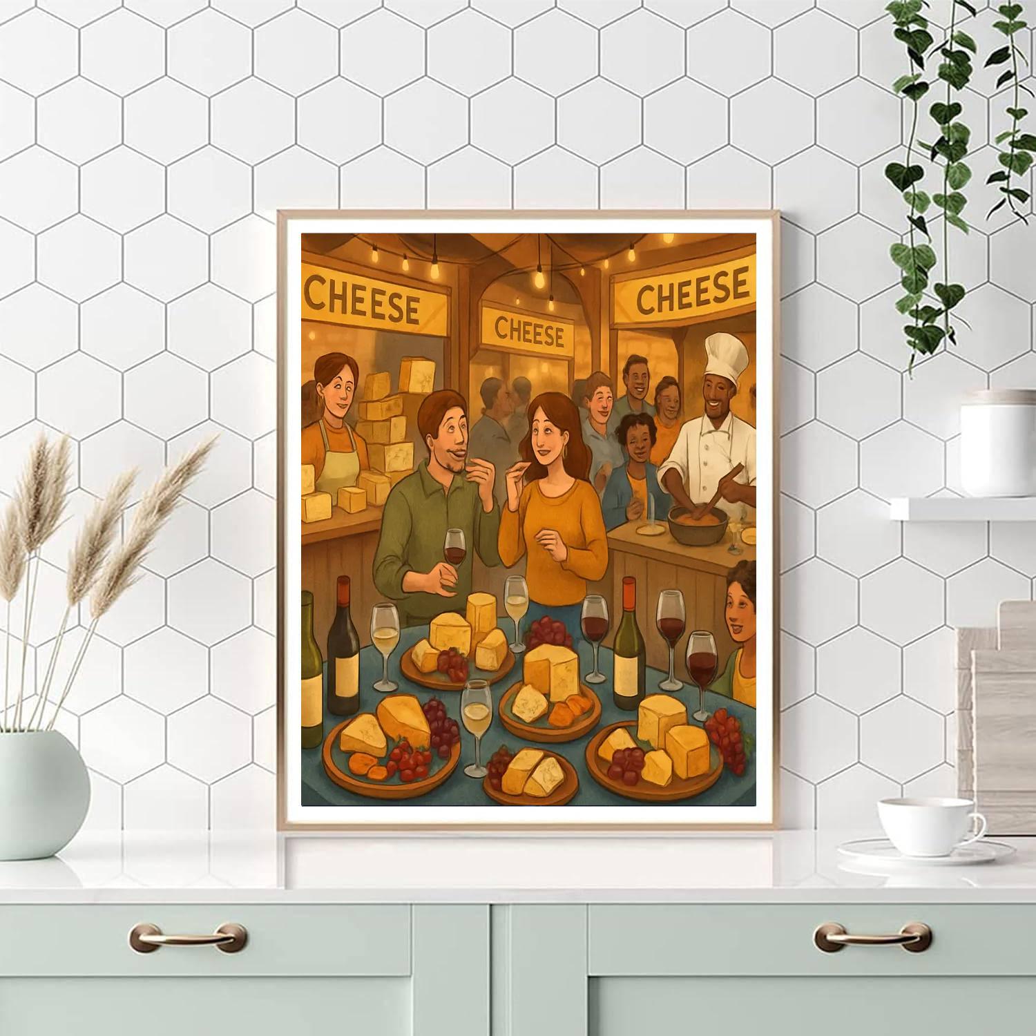 Artisan Cheese Festival - United States DIY Paint By Numbers