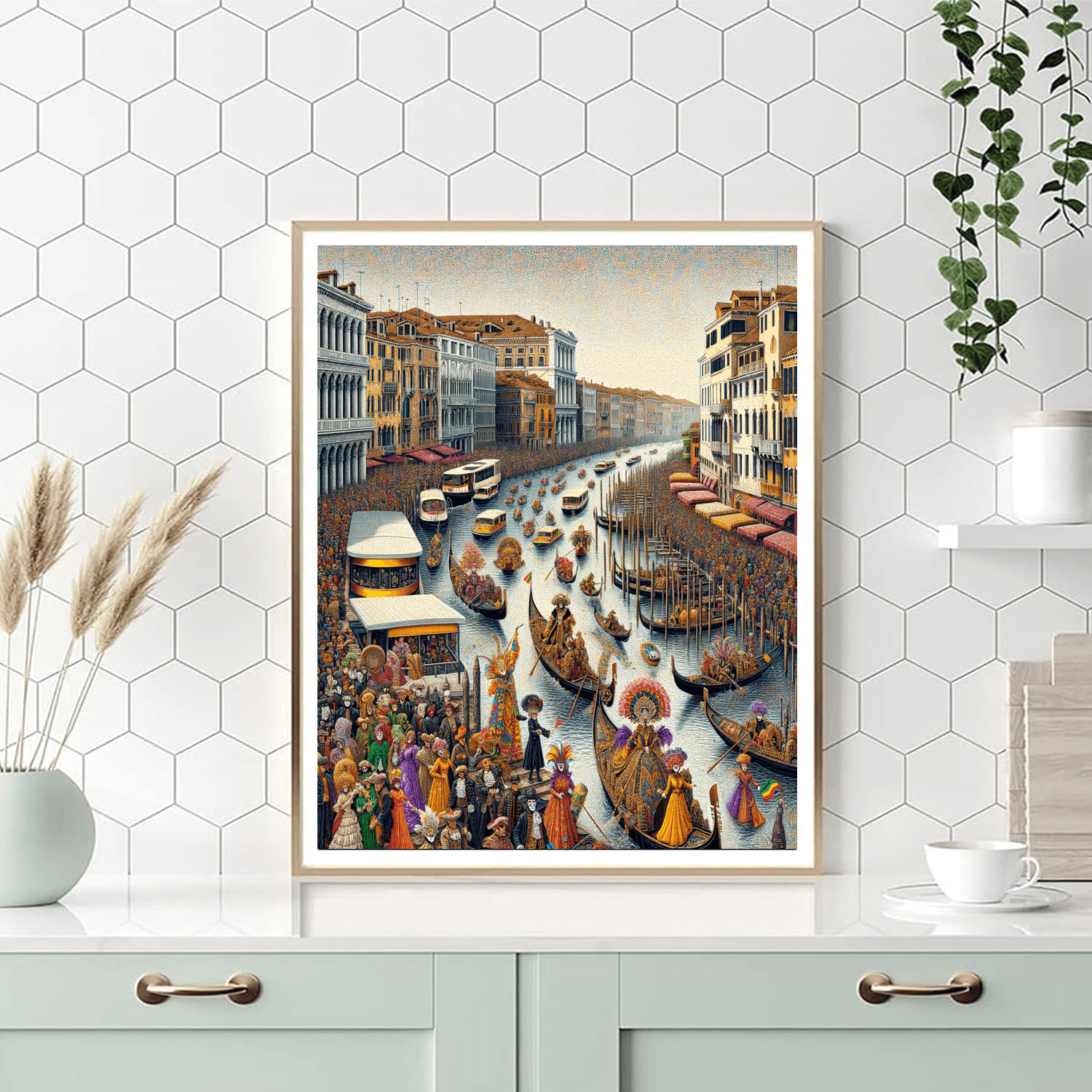 Carnival Of Venice - Venice Painting By Numbers Kit