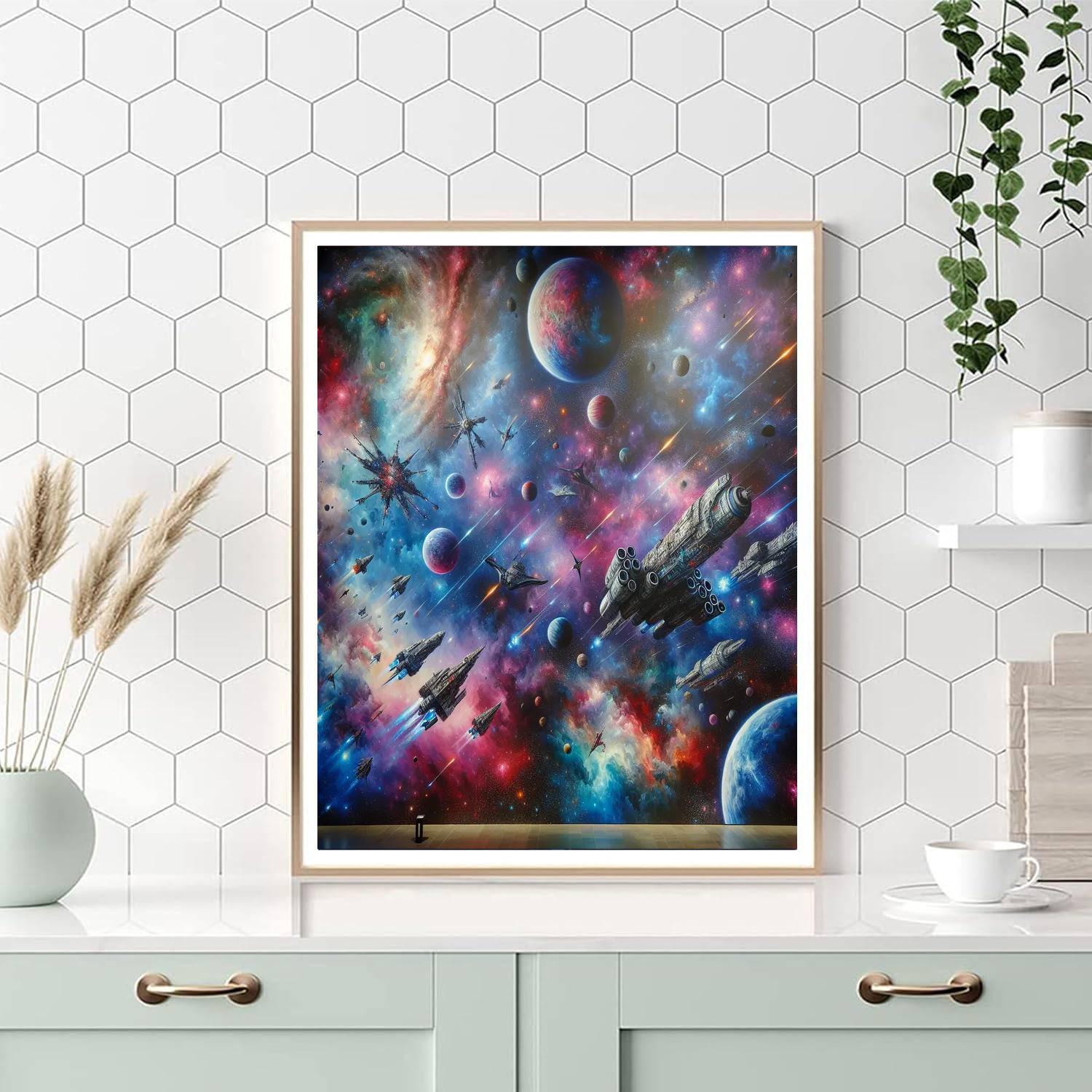 Cosmic Adventure Quest Paint By Number