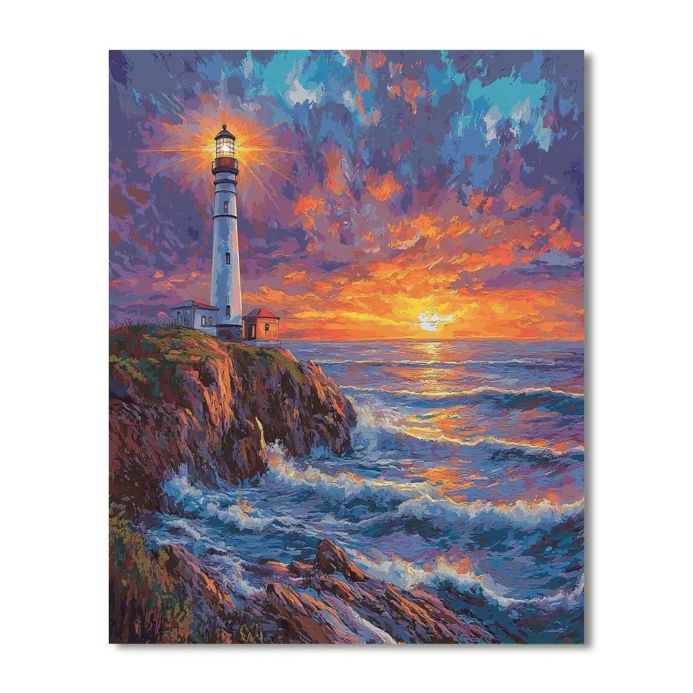 Mother's Guiding Light Paint By Color