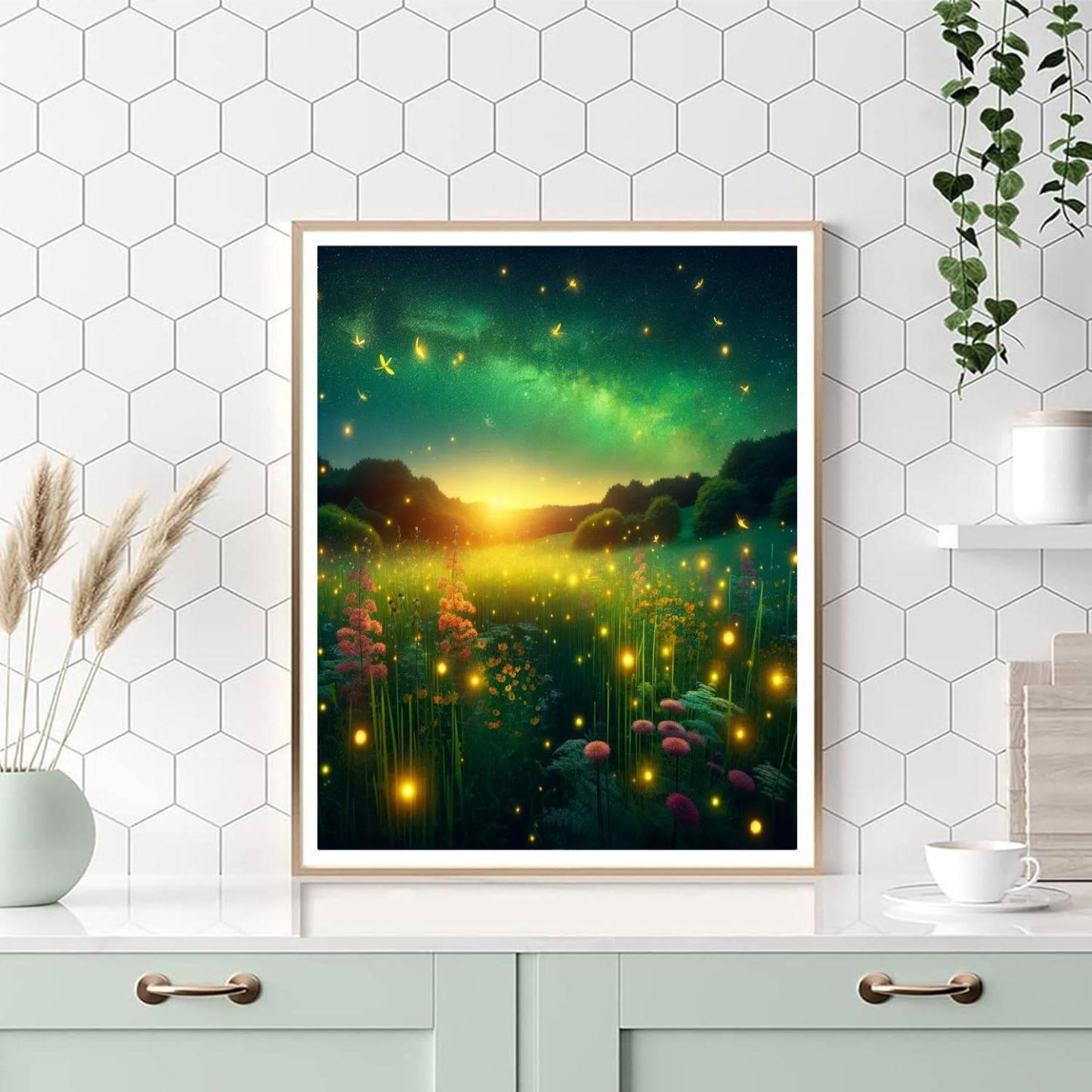 Glowing Summer Nights Numbered Painting Kits