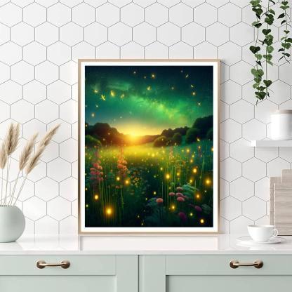 Glowing Summer Nights Numbered Painting Kits