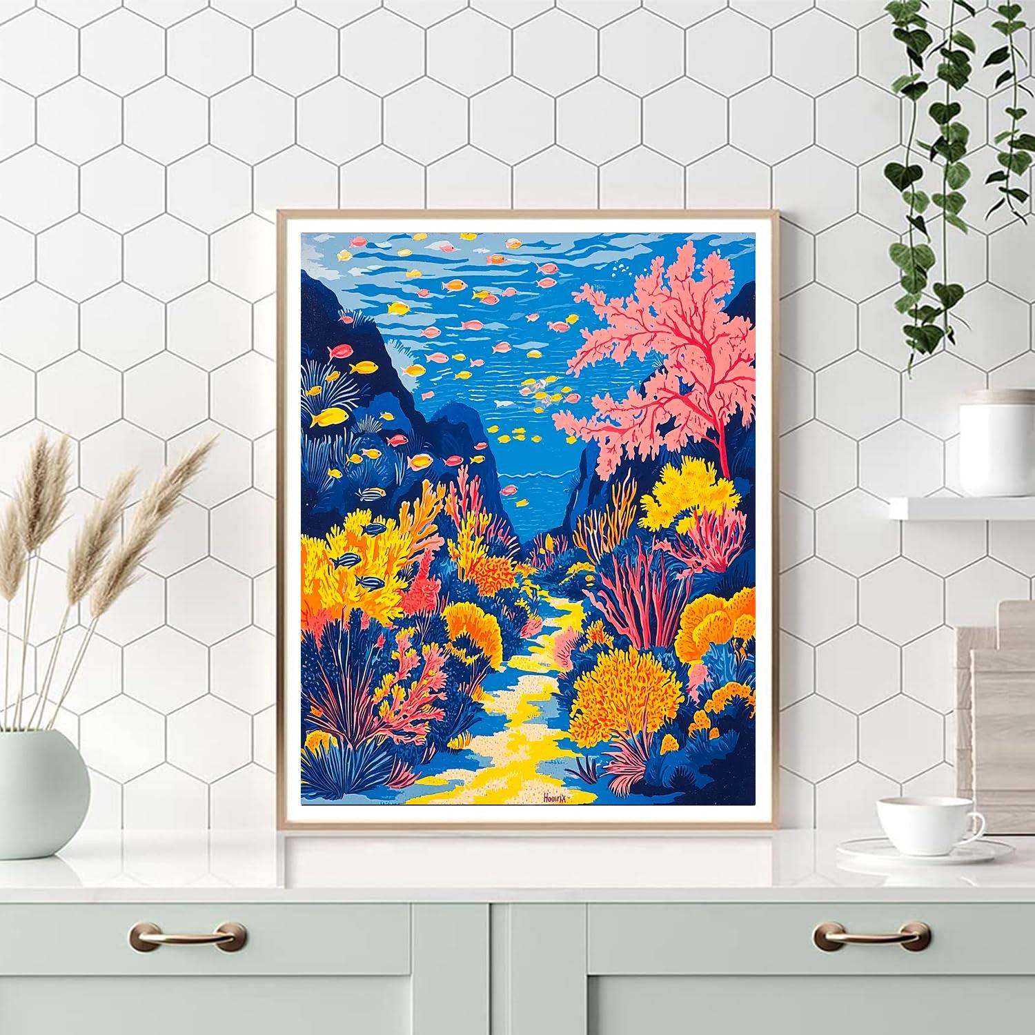 Winslow Homer Inspired Mysteries Of The Ocean Depths  Paint By Numbers Kits