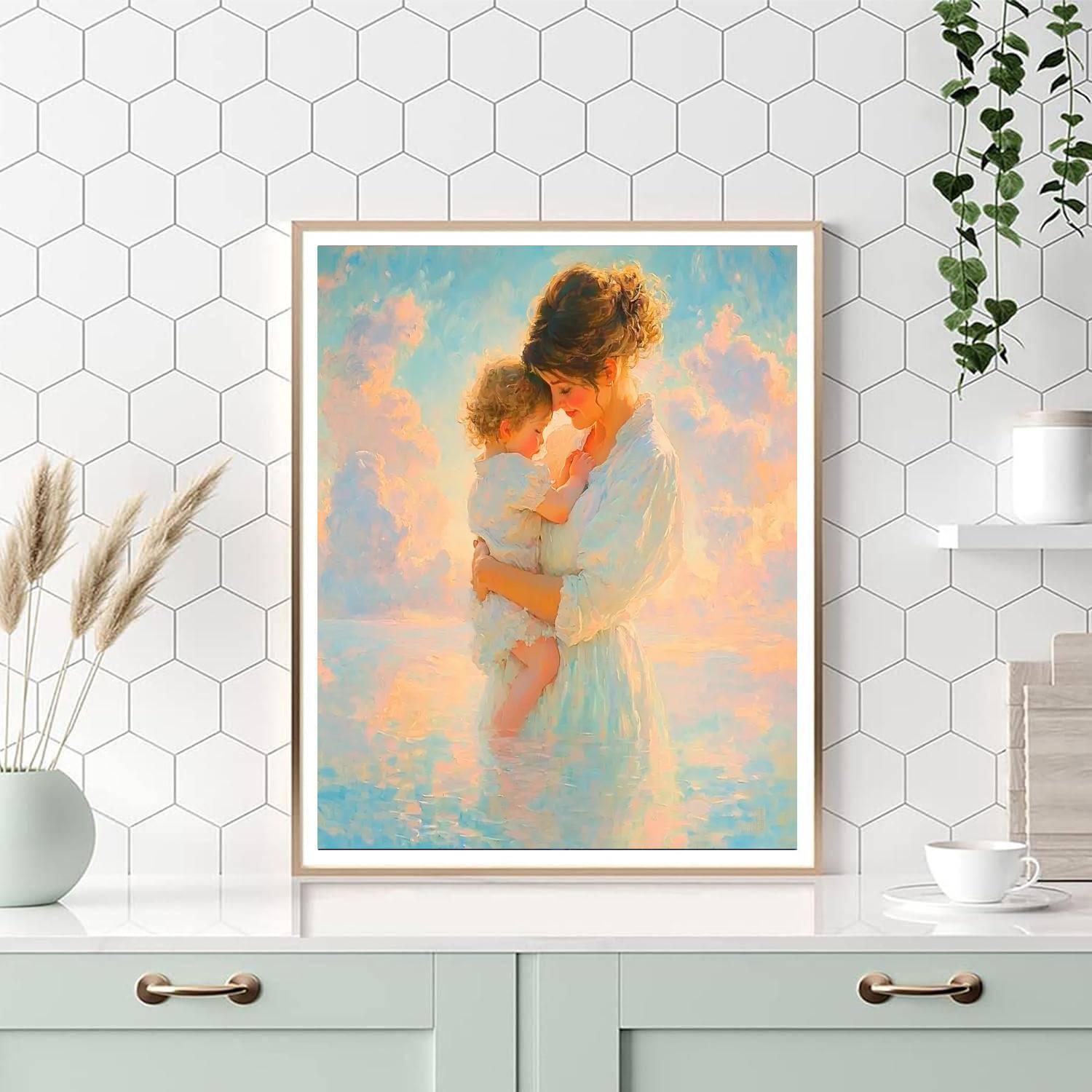 Cuddles In The Clouds Paint By Number