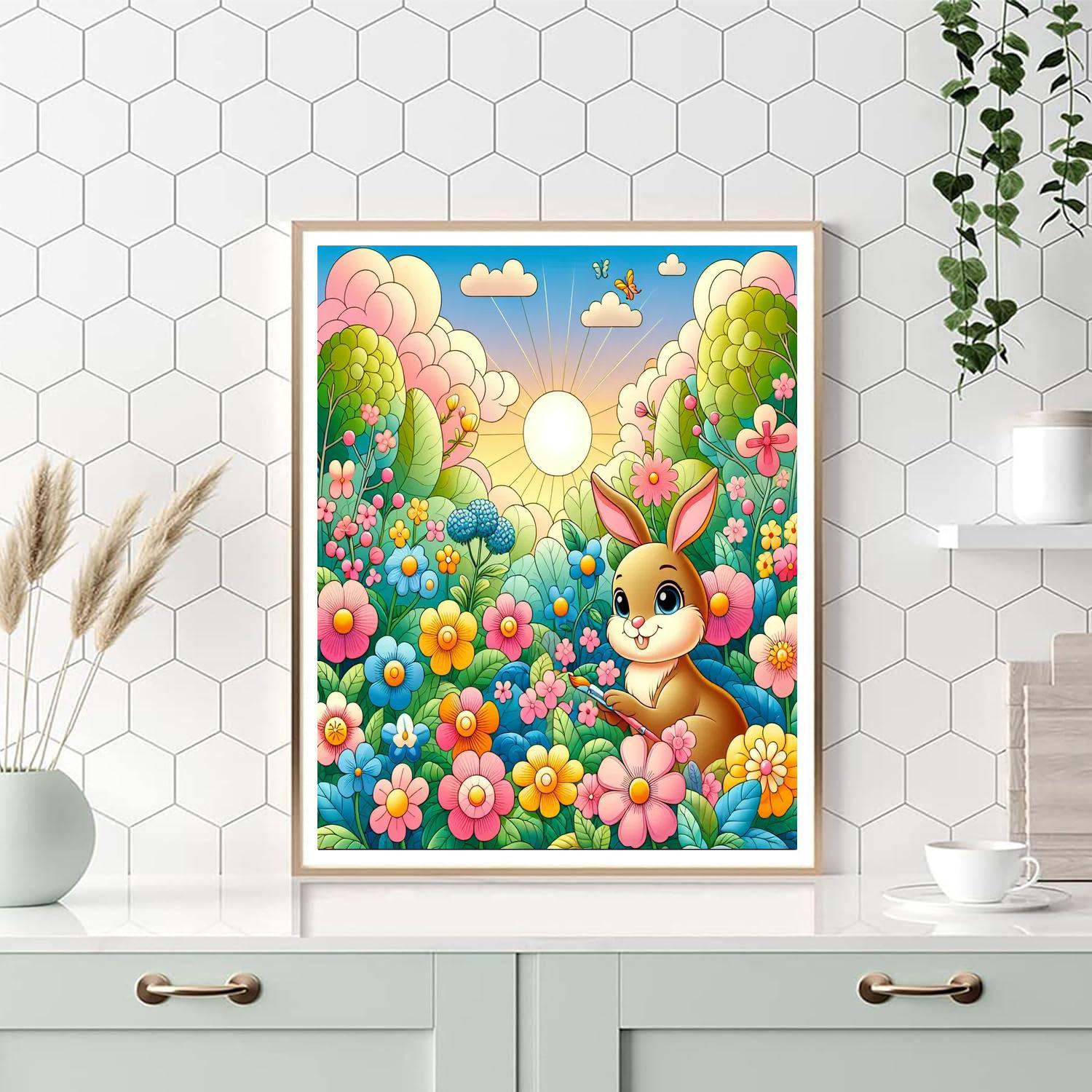 Mystical Garden Hideaway Paint By Color