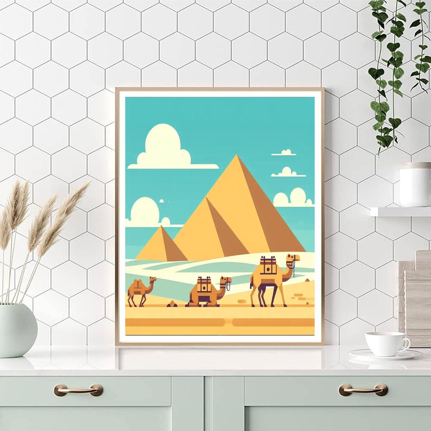 Desert Exploration Paint By Color