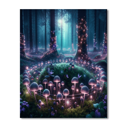 Enchanting Fairy Ring Paint By Numbers