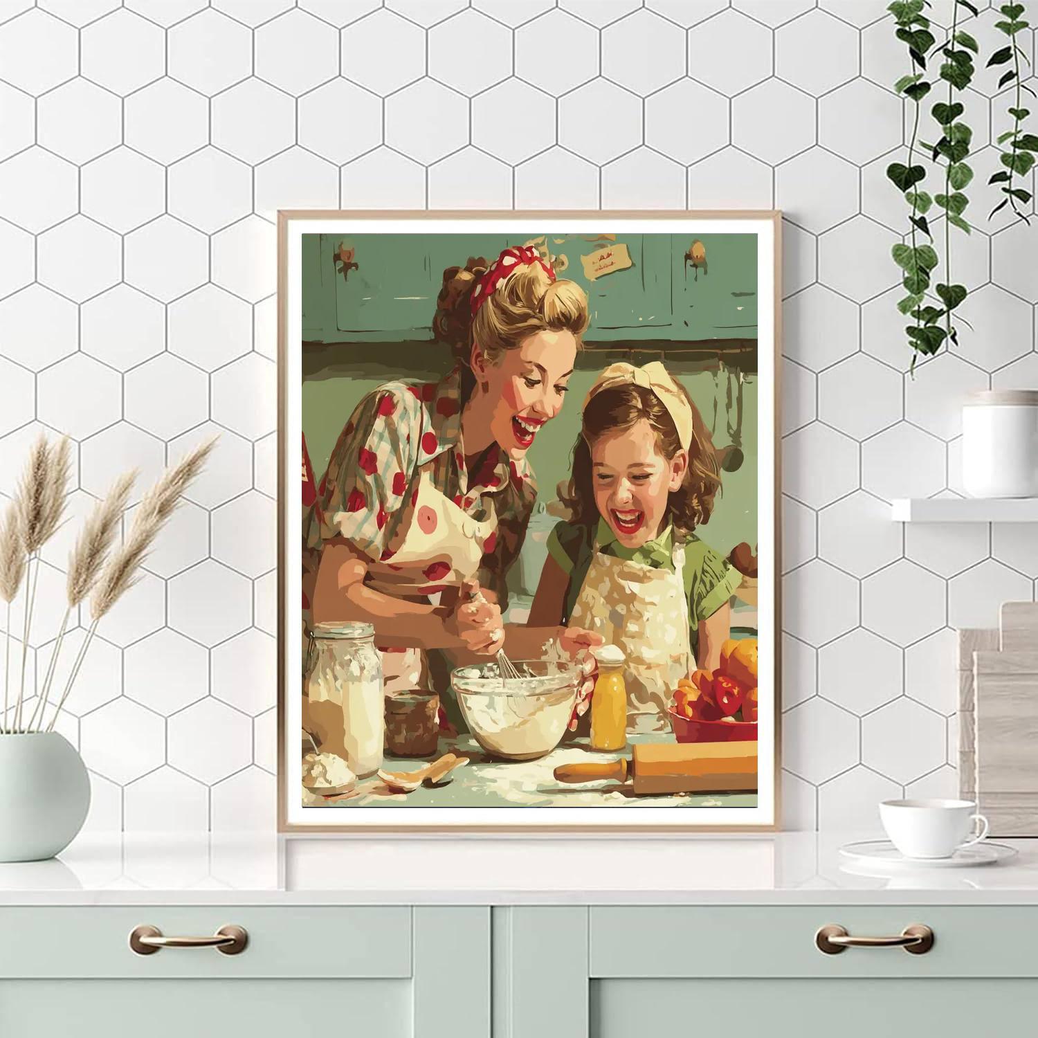 Joyful Baking Moments Numbered Painting Kits