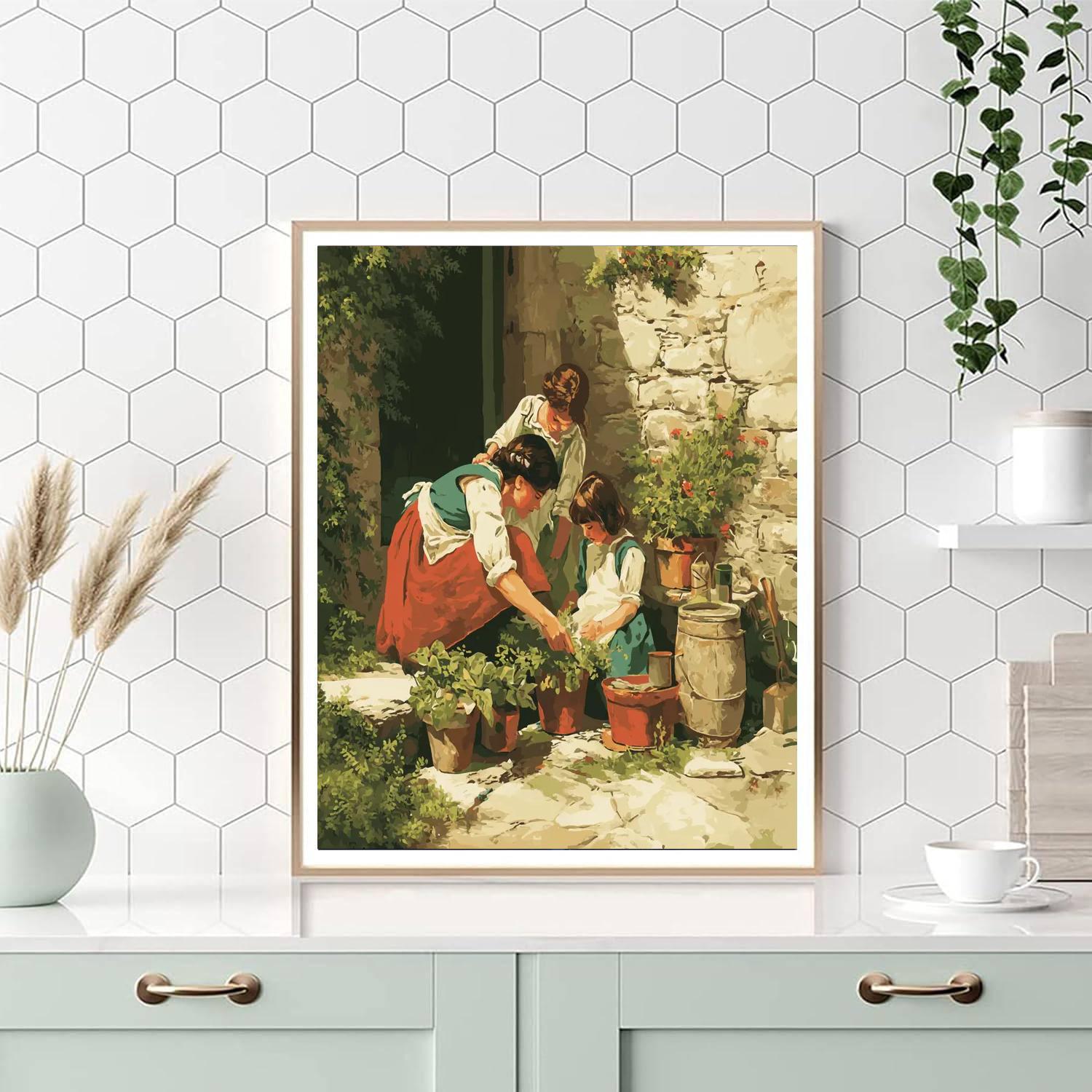 Gardening With Grace Paint By Numbers