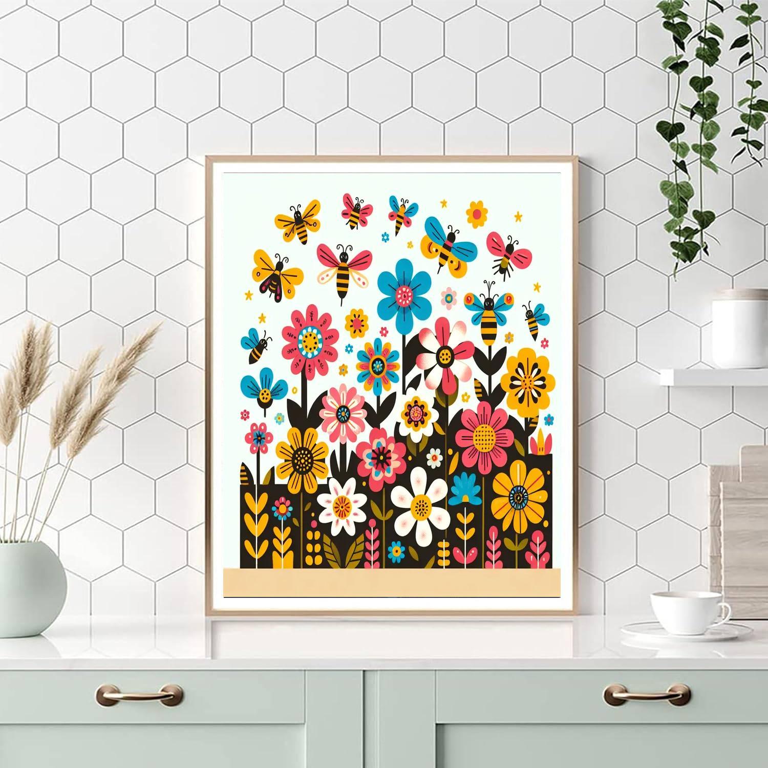 Blossoming Blossoms Paint By Numbers