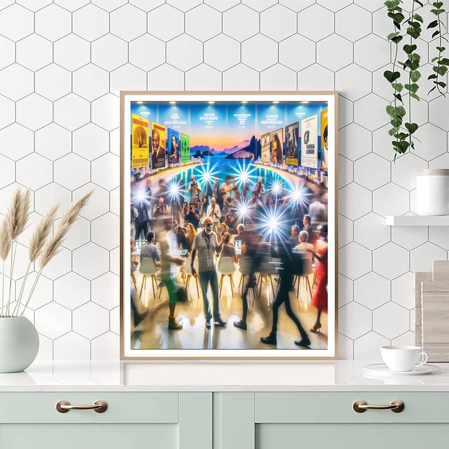 Rio De Janeiro Film Festival - Brazil Paint By Numbers Art