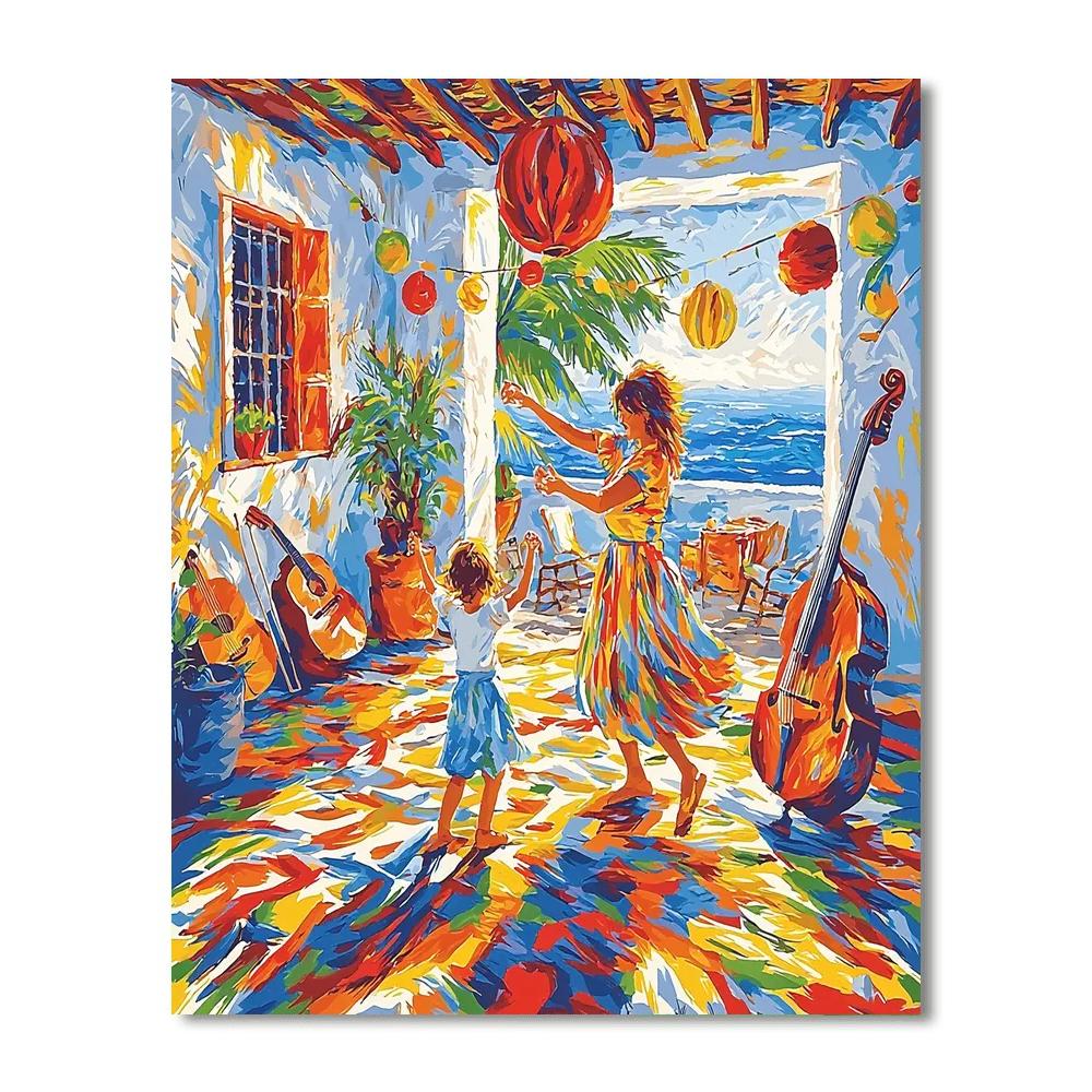 Dancing Through Life DIY Paint By Numbers