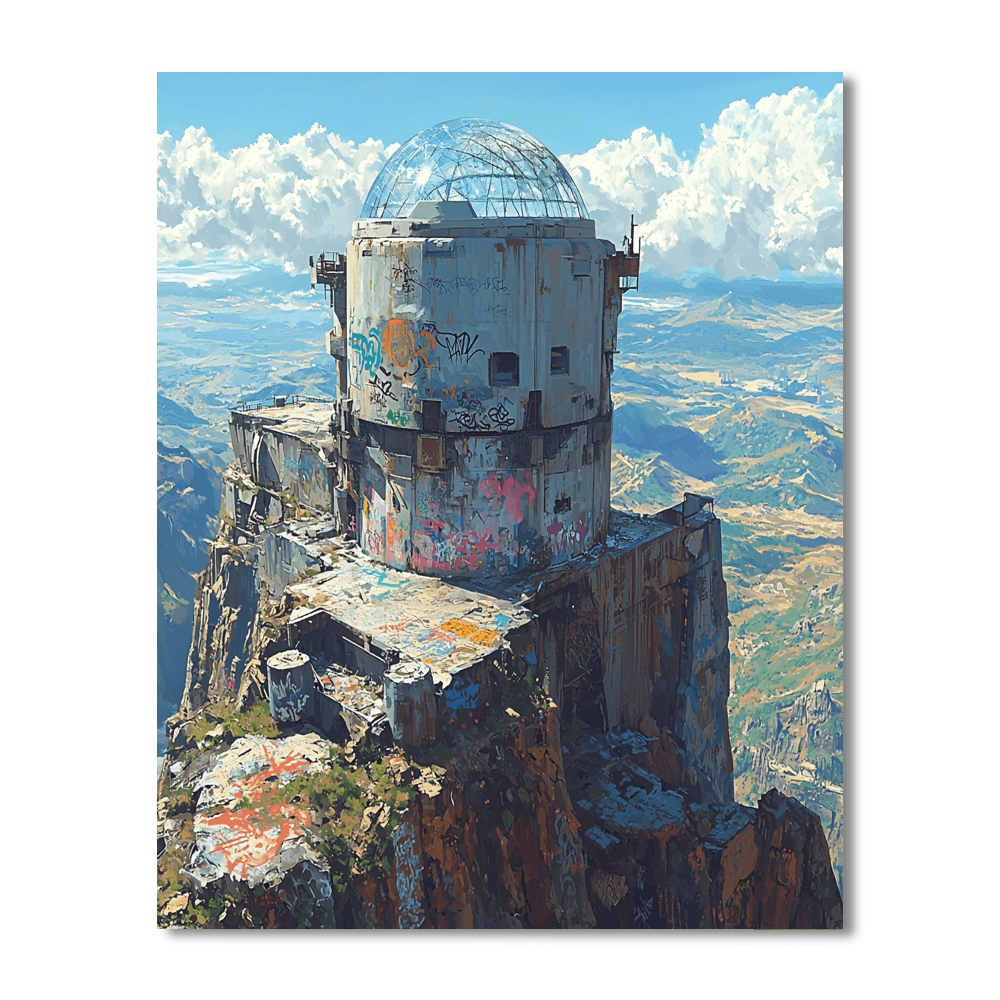 Buzludzha Monument - Bulgaria Paint By Numbers