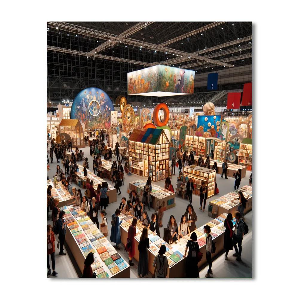 Bologna Children's Book Fair Paint By Color