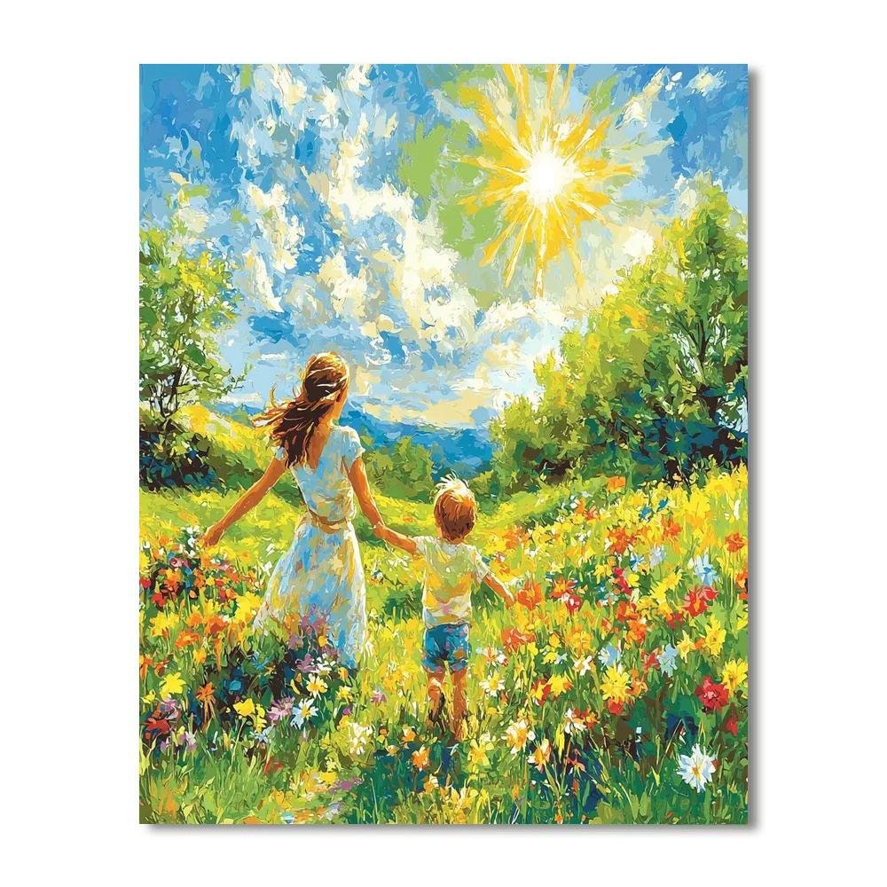 Kissing The Sun Paint By Number