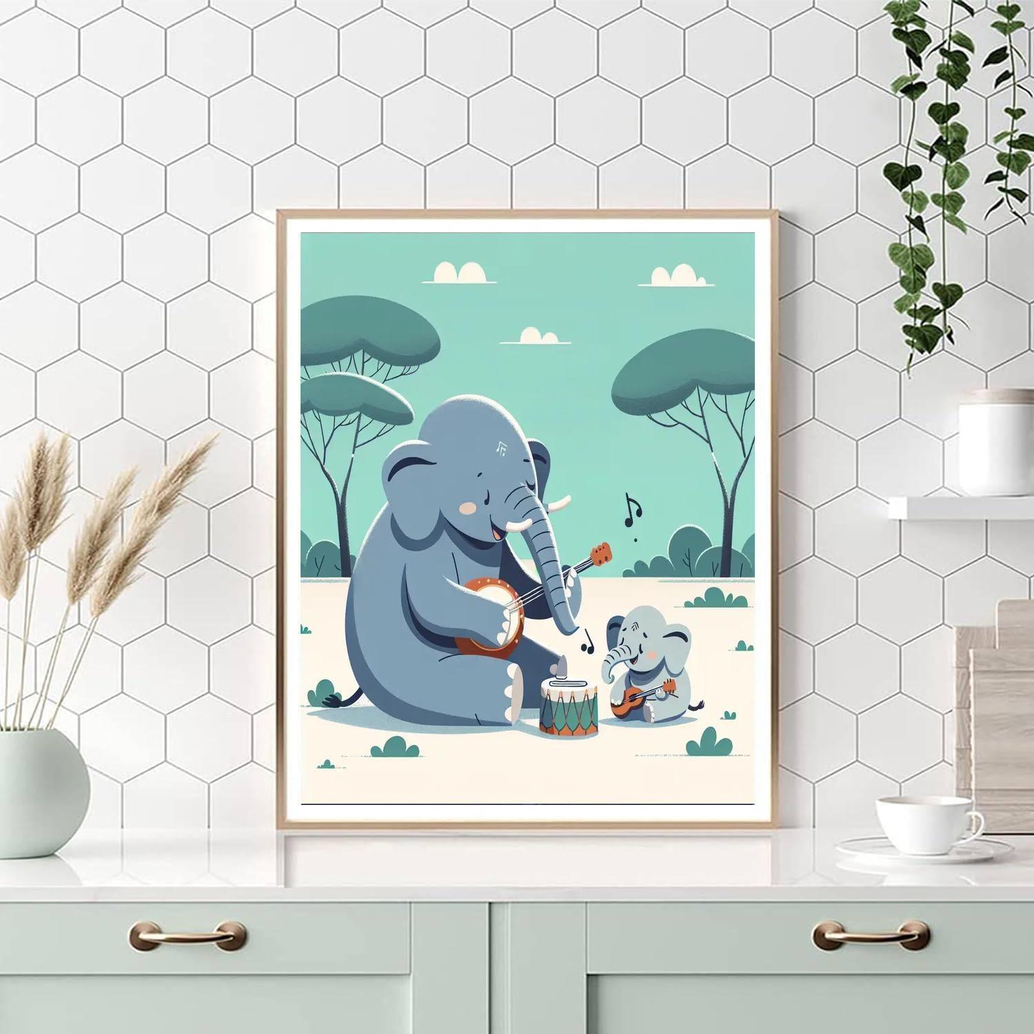 Gentle Giants' Serenade Paint By Number