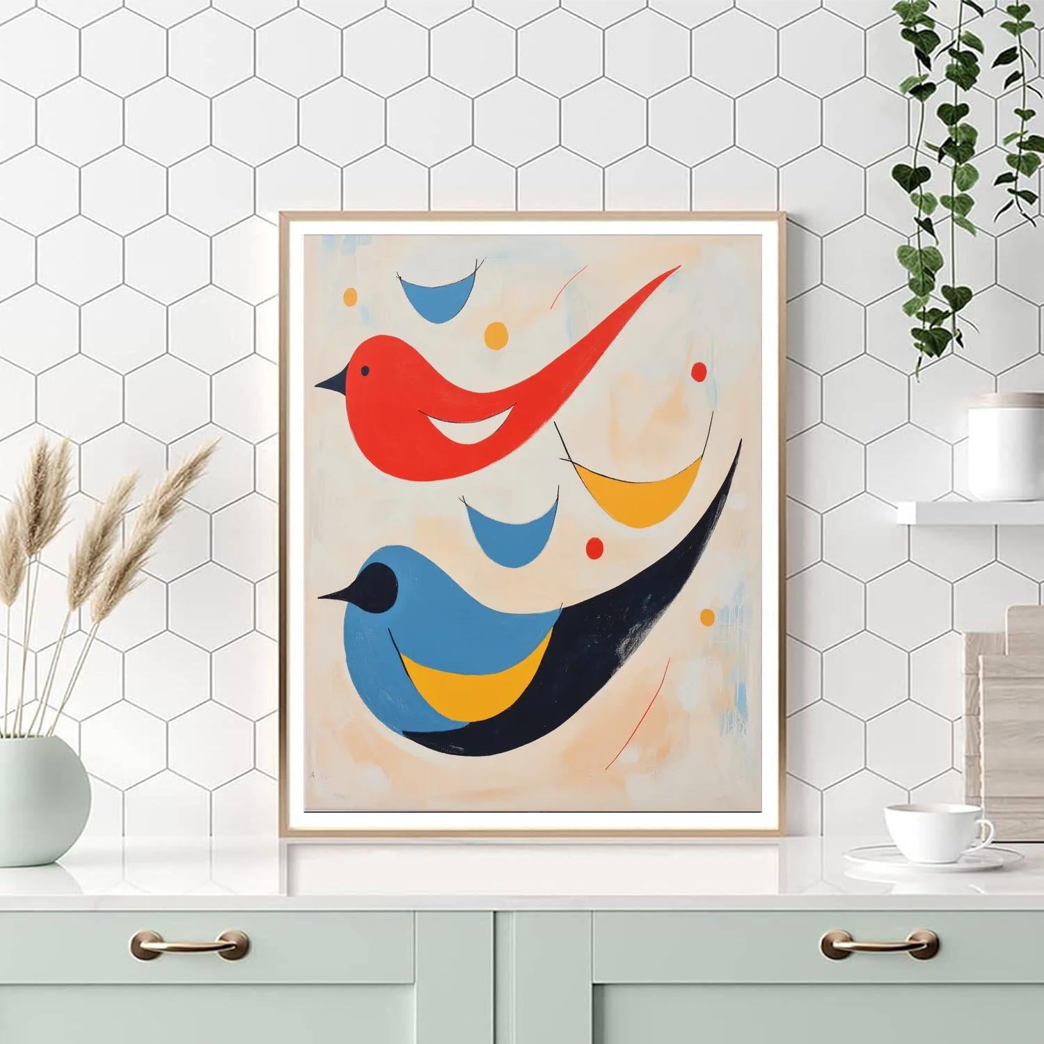 Joan Miró Inspired The Playful Universe  Number Painting