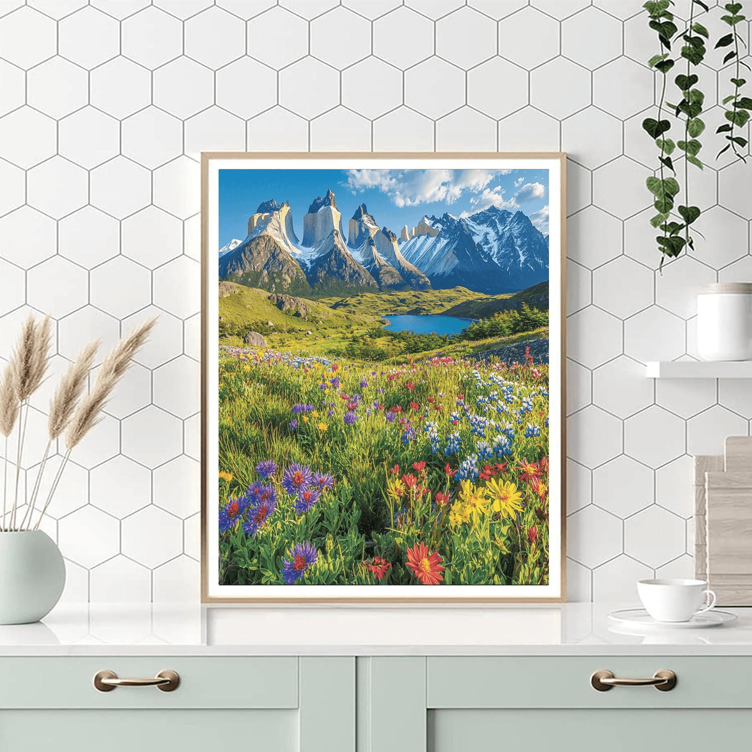 Torres Del Paine National Park Paint By Numbers