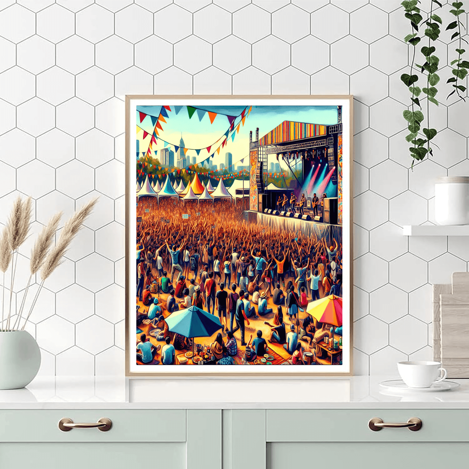 Austin City Limits Music Festival Paint By Color