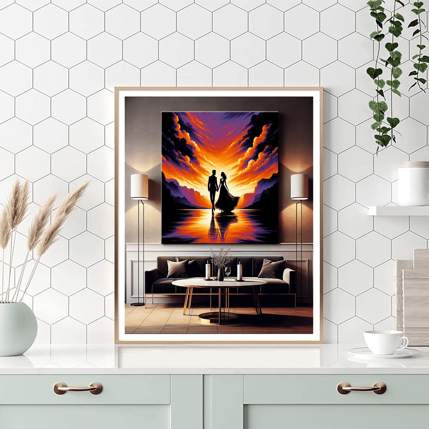 Elegant Silhouettes Paint By Numbers