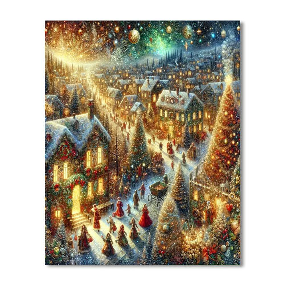Christmas Joy Paint By Numbers