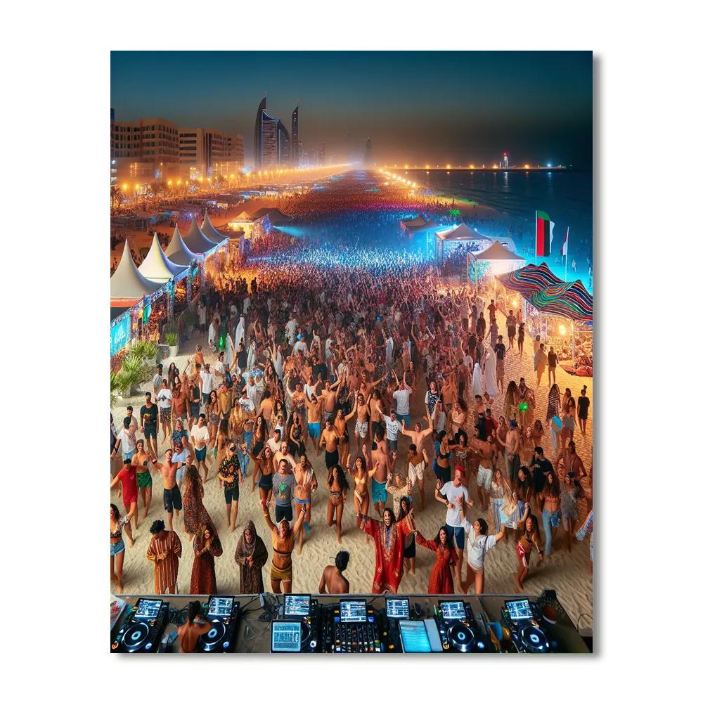 Sandance Festival - Uae DIY Paint By Numbers