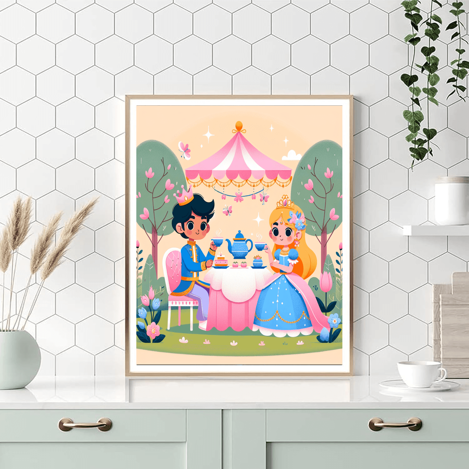 Fairy Tale Tea Party Paint By Color