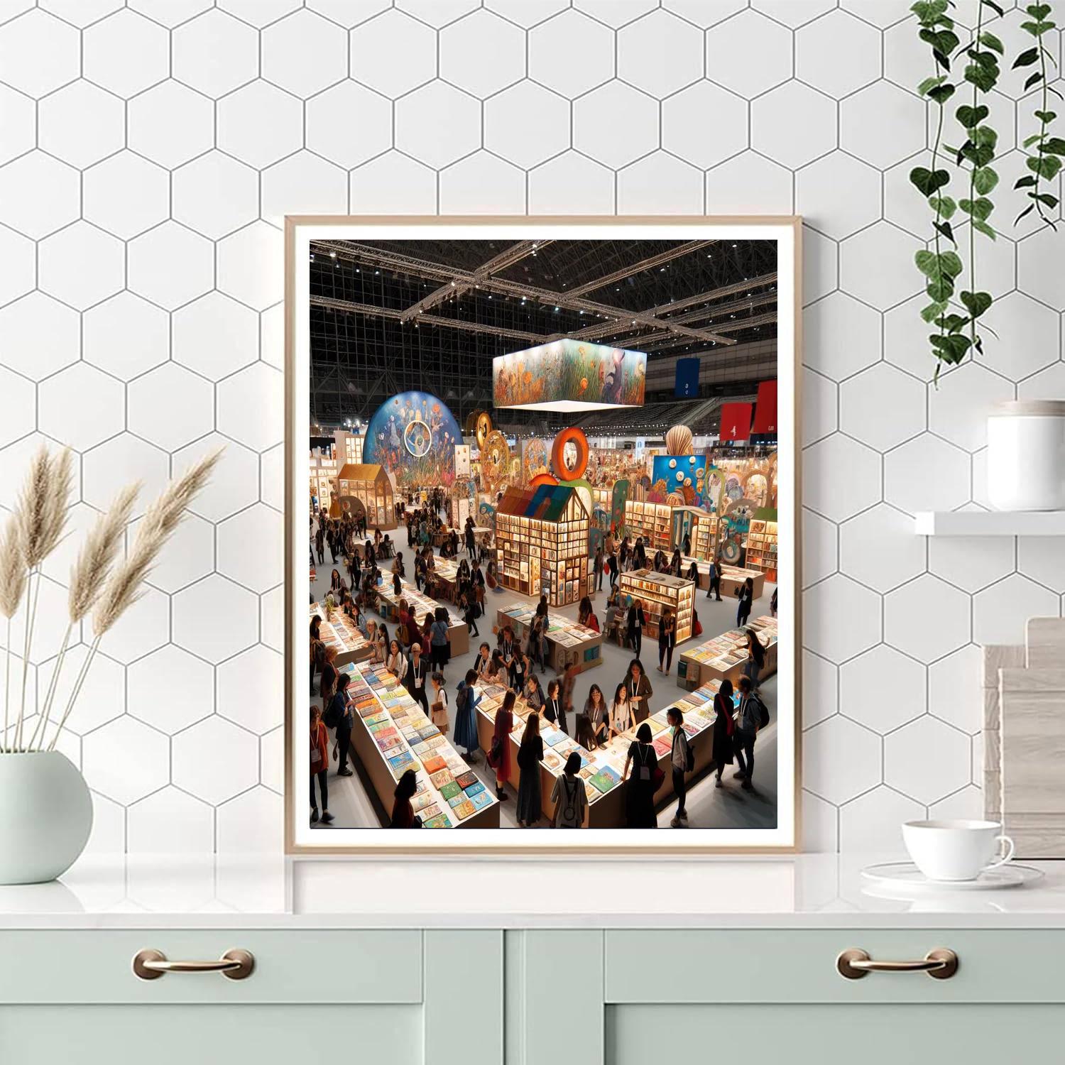 Bologna Children's Book Fair Paint By Color