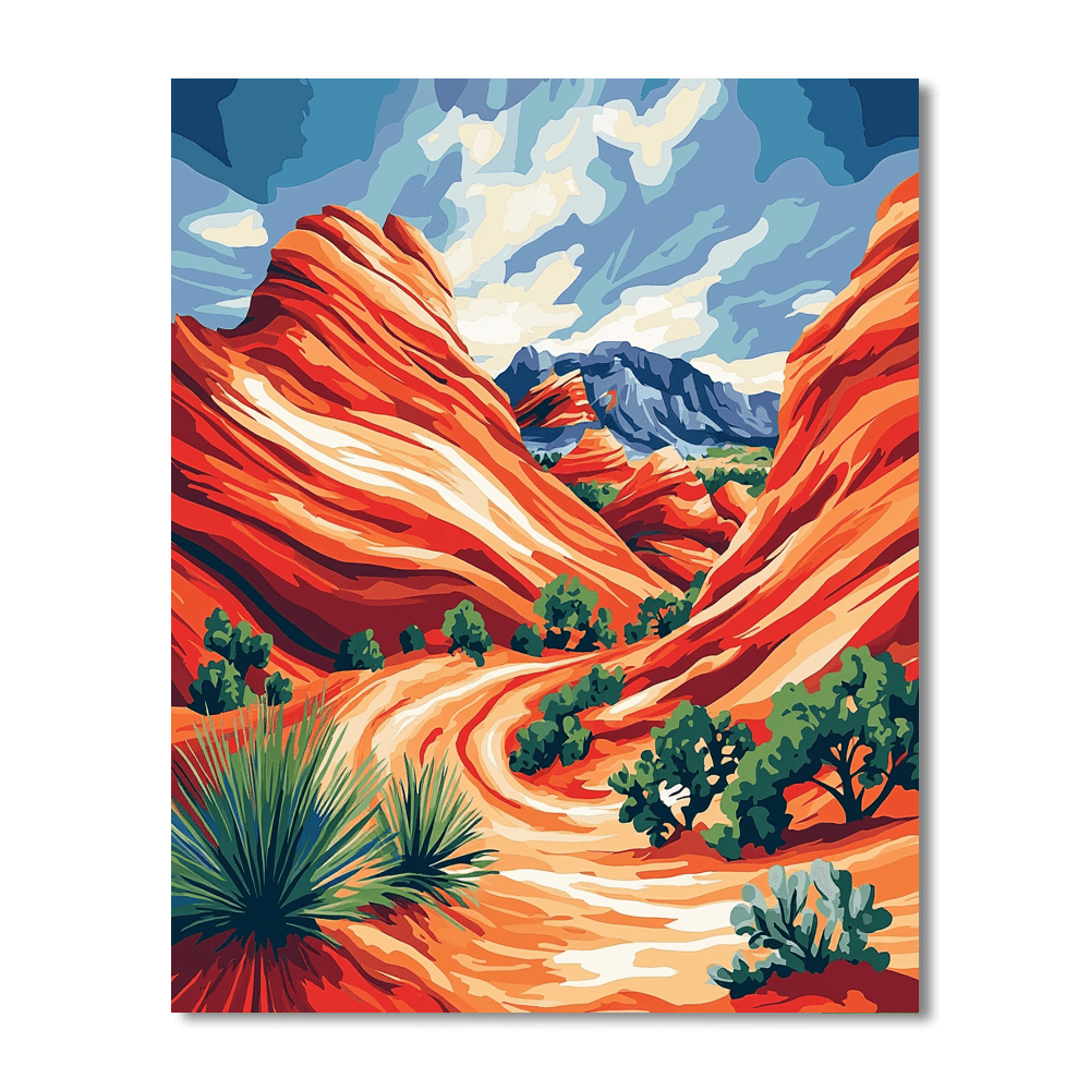 The Wave - Usa Painting By Numbers Kit