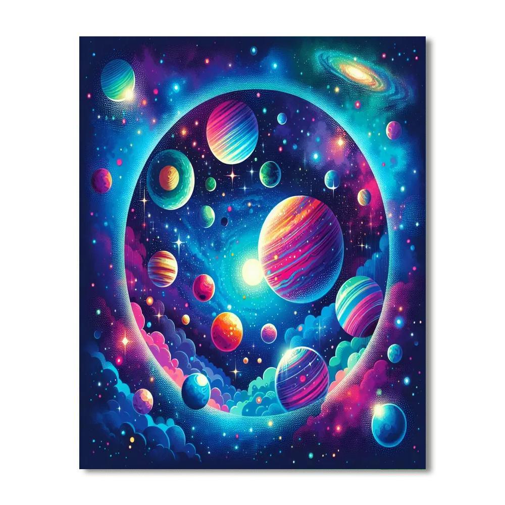 Adventure In The Cosmos Paint By Color