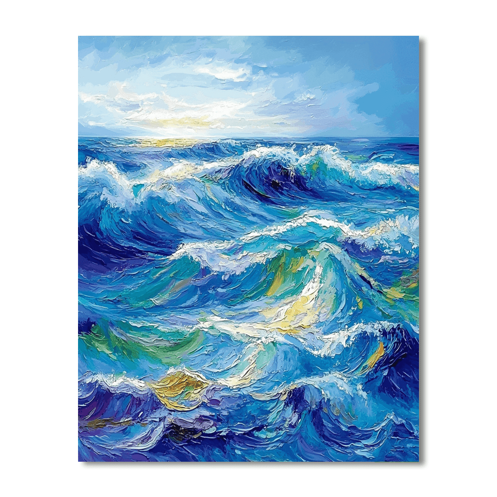 Henri Matisse Inspired Matisse's Ocean Symphony  Paint By Numbers Art