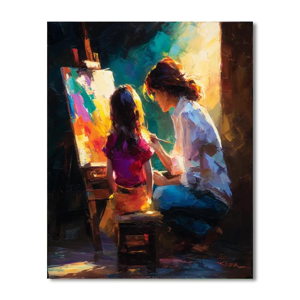 Love's Canvas Paint By Numbers Kits