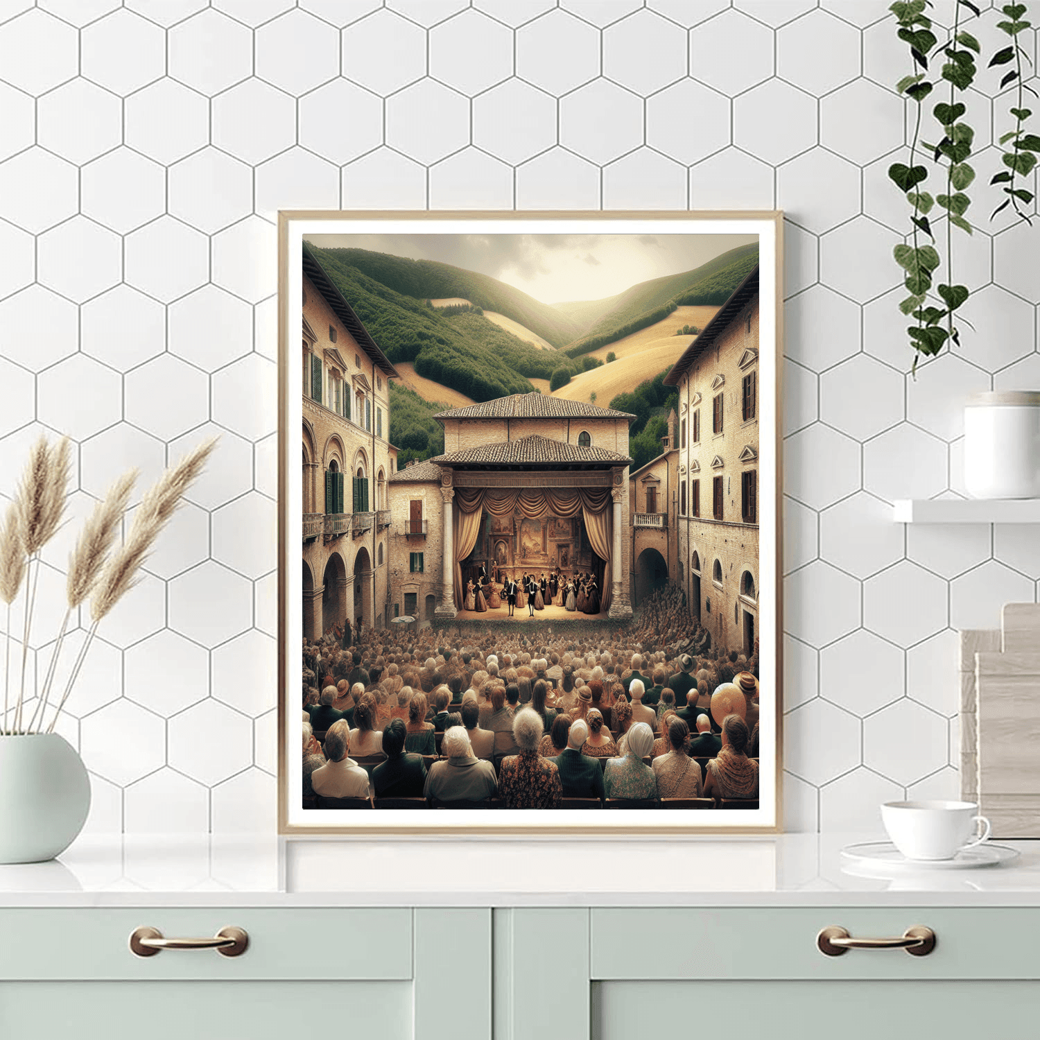 Spoleto Festival - Spoleto Number Painting