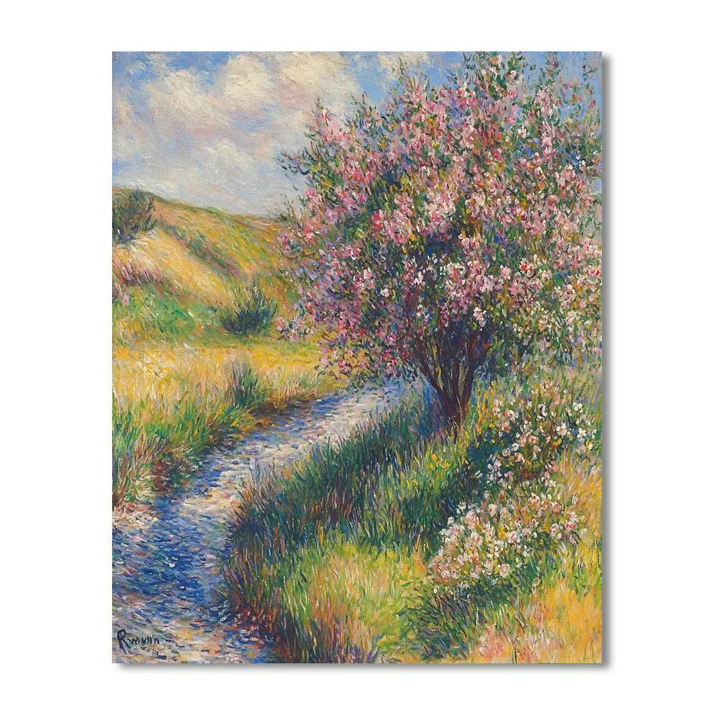 Pierre-Auguste Renoir Inspired Harmonious Spring Awakening  Paint By Numbers